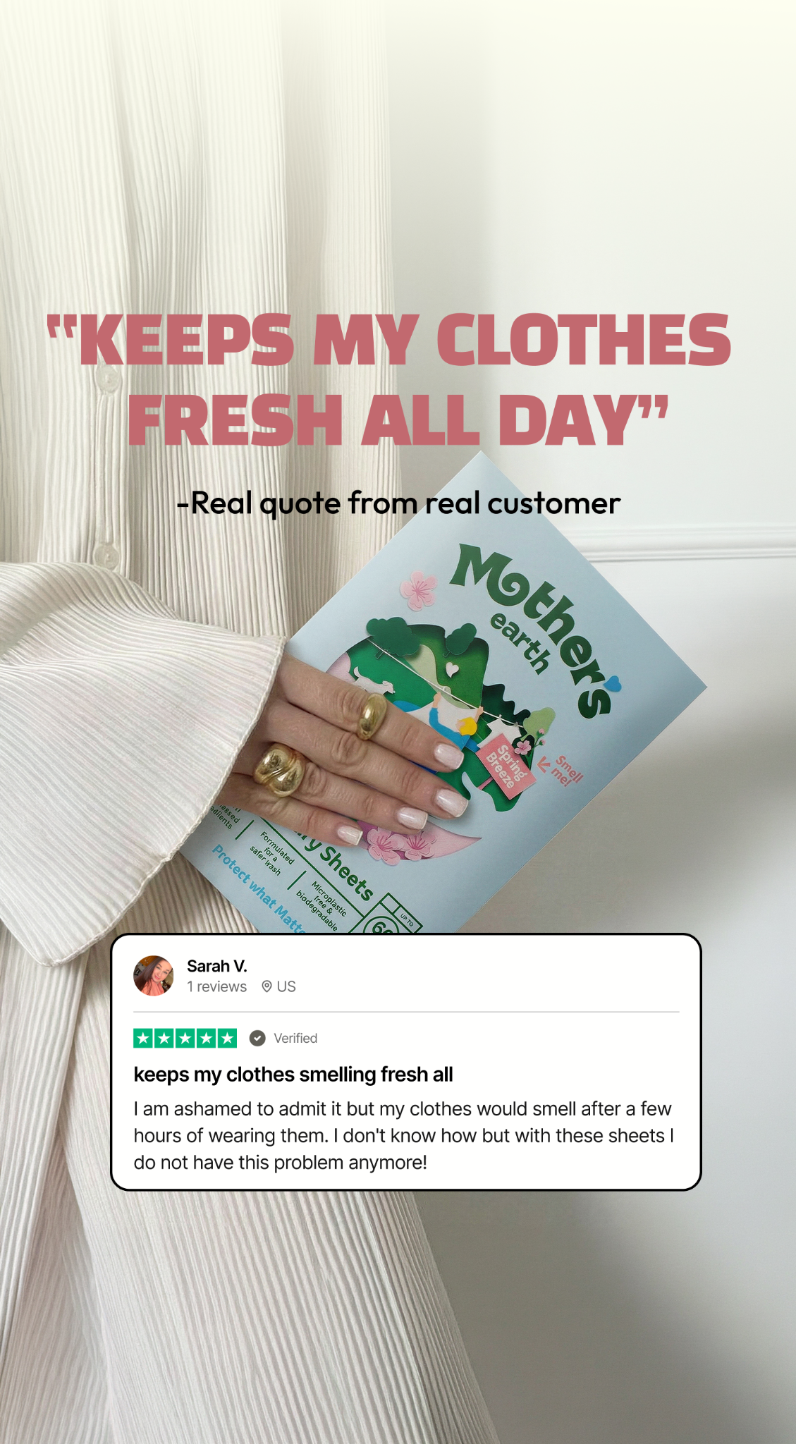 Mothers Earth Facebook ad
