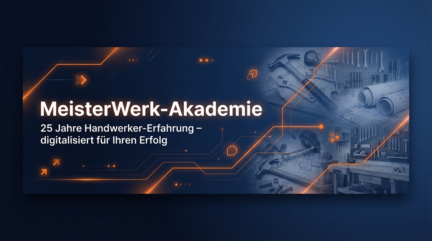 MeisterWerk-Akademie Facebook ad: MeisterWerk-Akademie, Mehr Gewinn als Handwerker