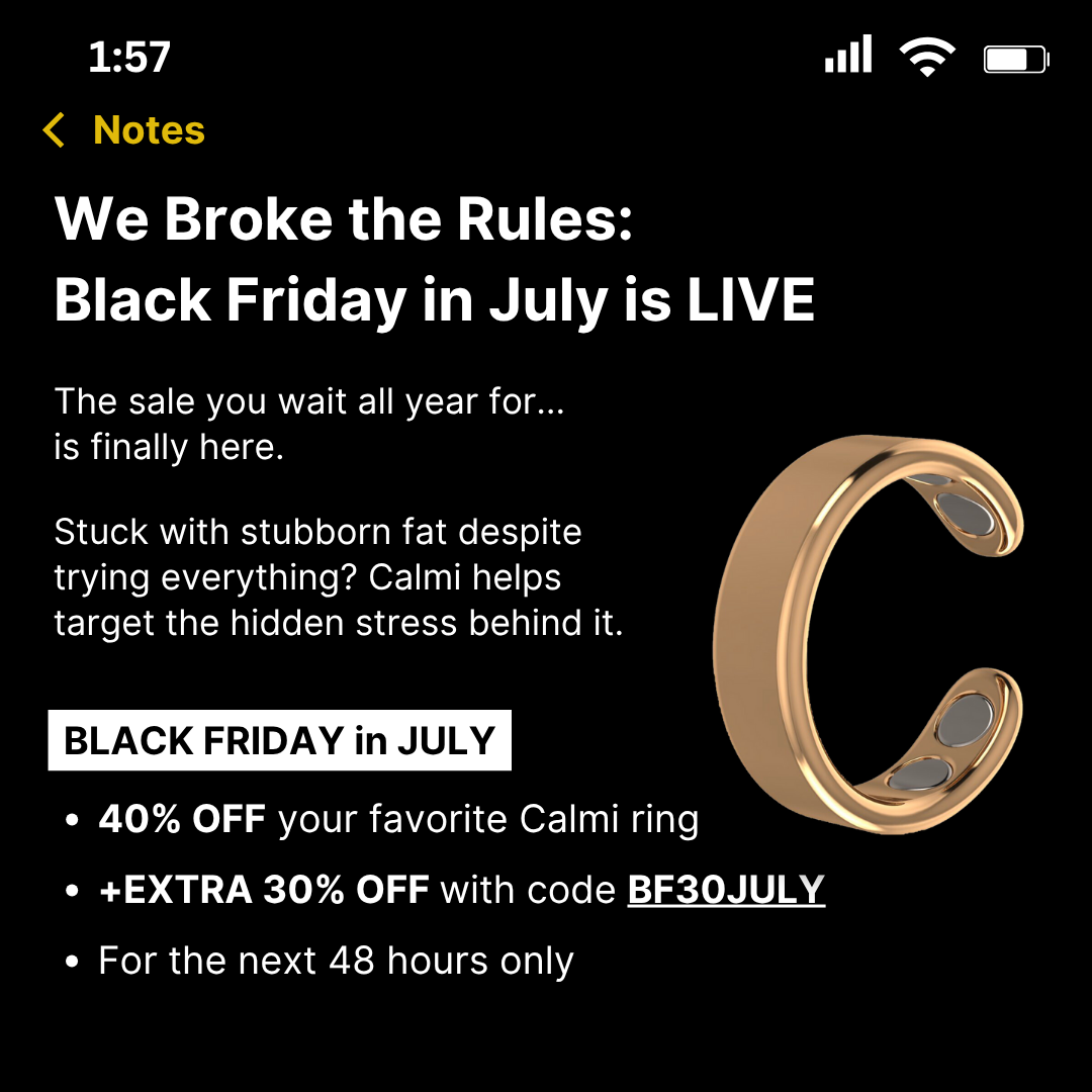The Calm Chapter Facebook ad