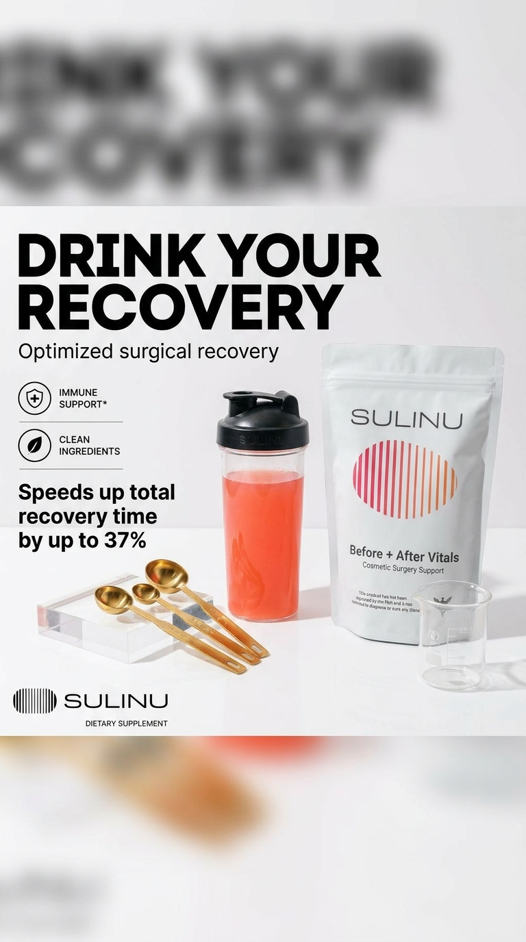 Nutrition for Plastic Surgery Facebook ad