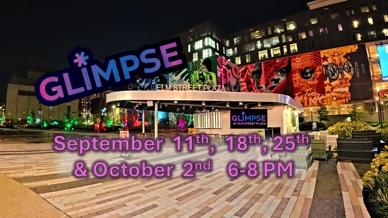 Glimpse Cincinnati Facebook ad: Glimpse At Elm Street Plaza