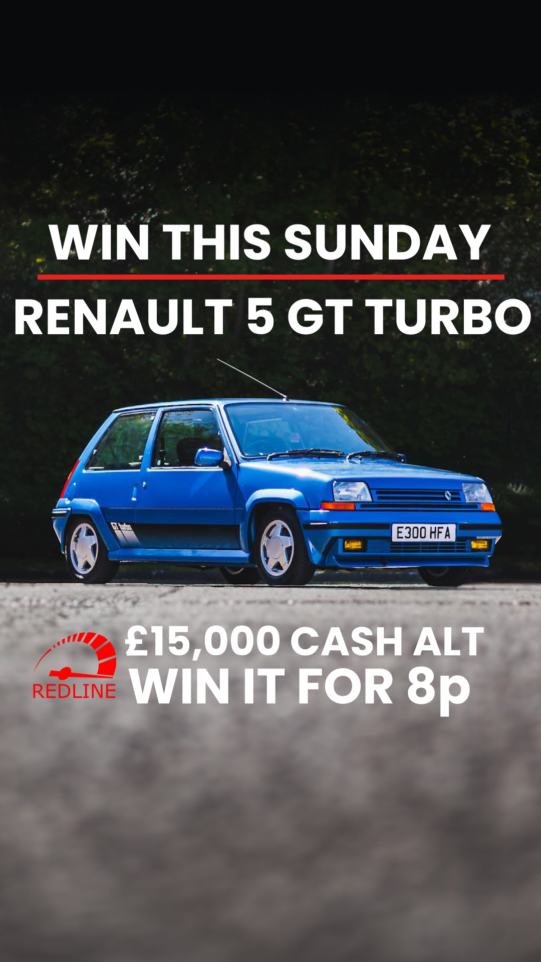 Redline Competitions Facebook ad