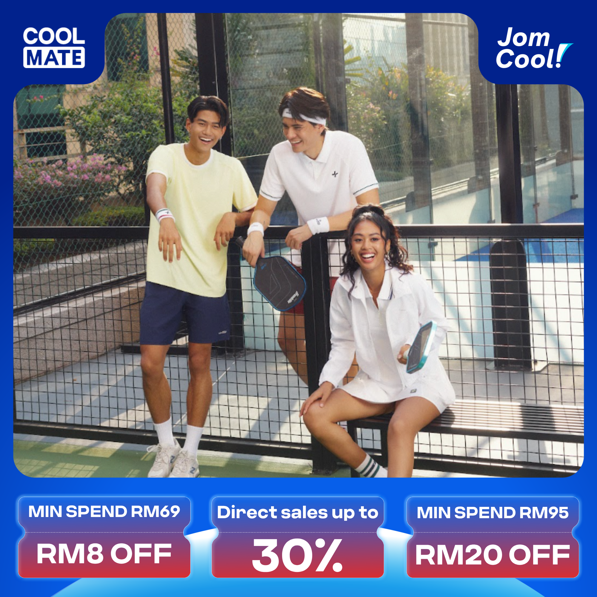 Coolmate Malaysia Facebook ad: DISKAUN HINGGA RM35