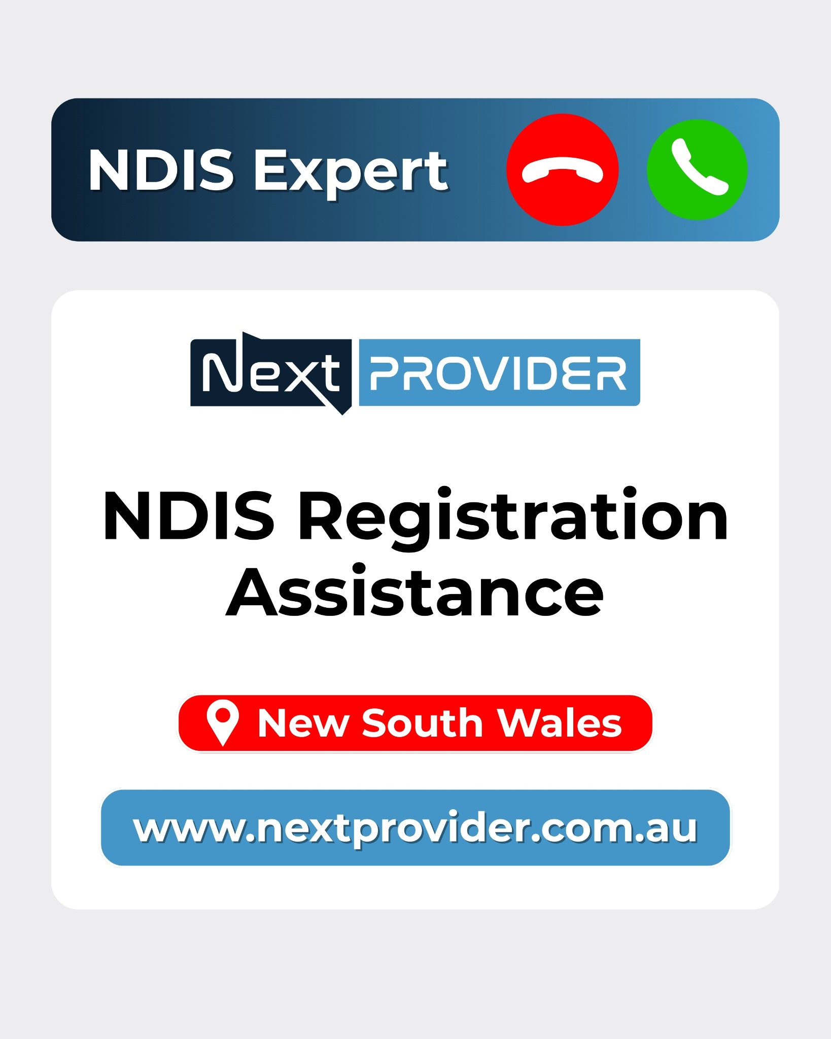 Next Provider Facebook ad