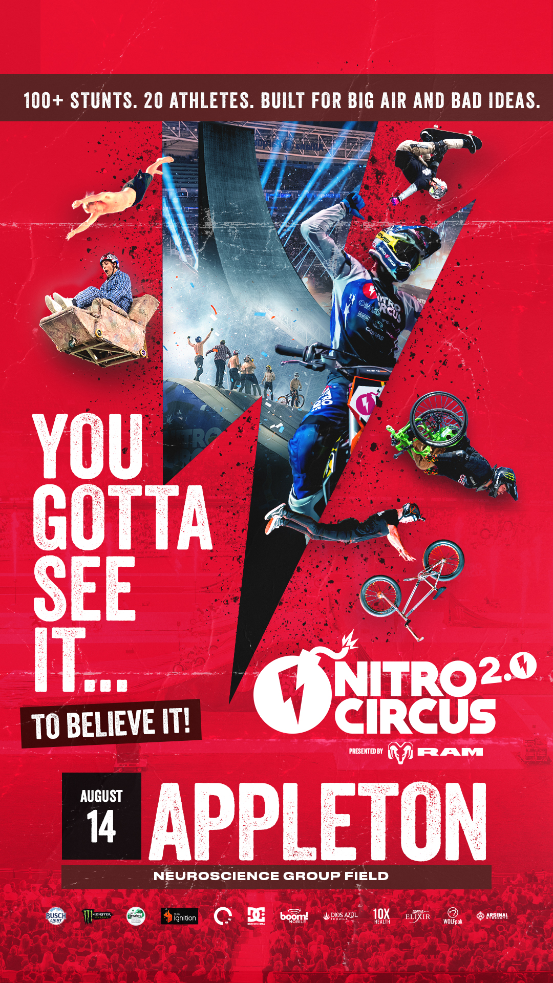 Nitro Circus Facebook ad from Apr 29, 2026