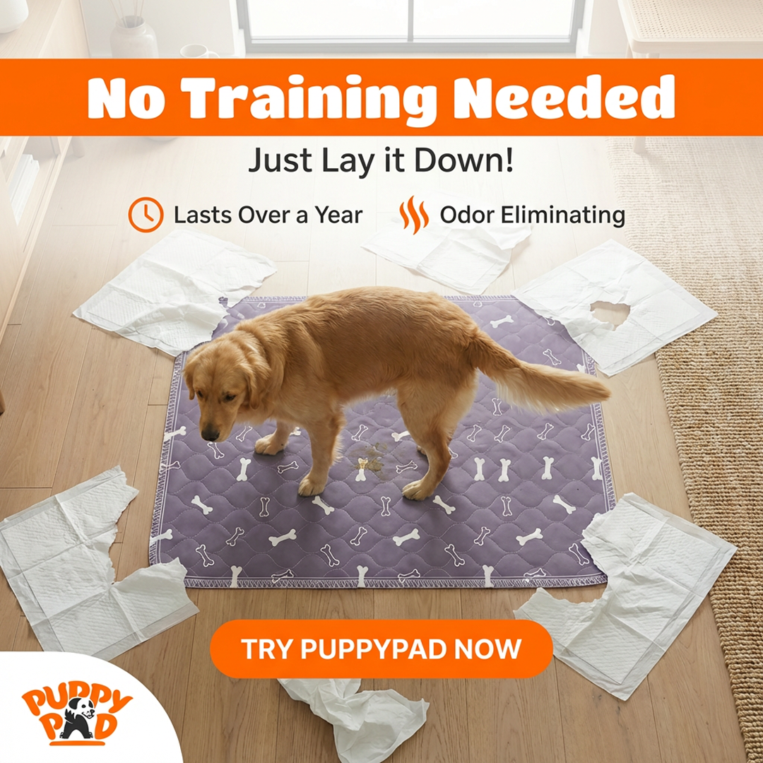 PuppyPad Facebook ad