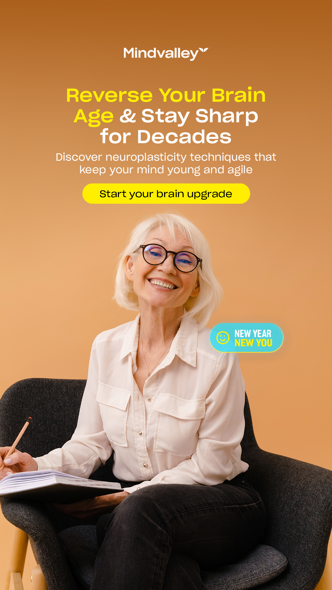 Mindvalley Facebook ad from Feb 18, 2026