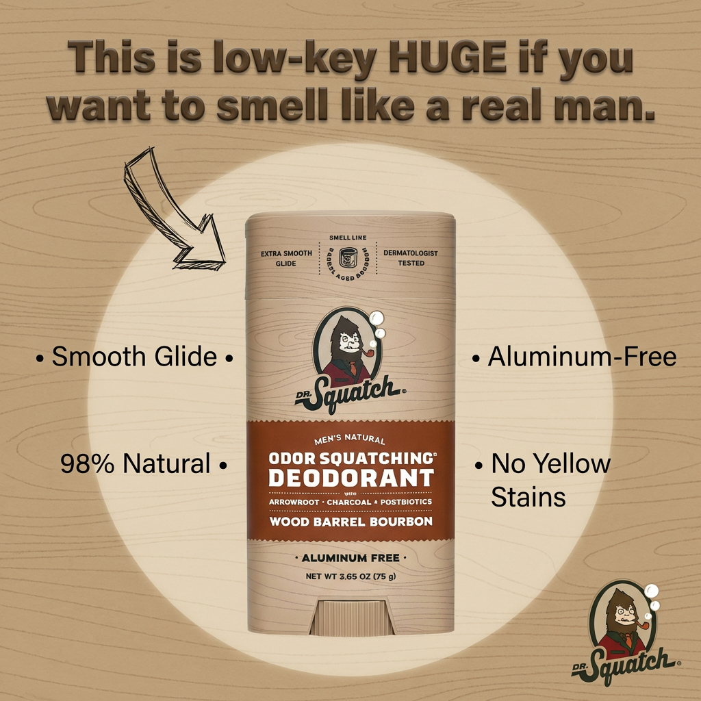 Dr. Squatch Facebook ad