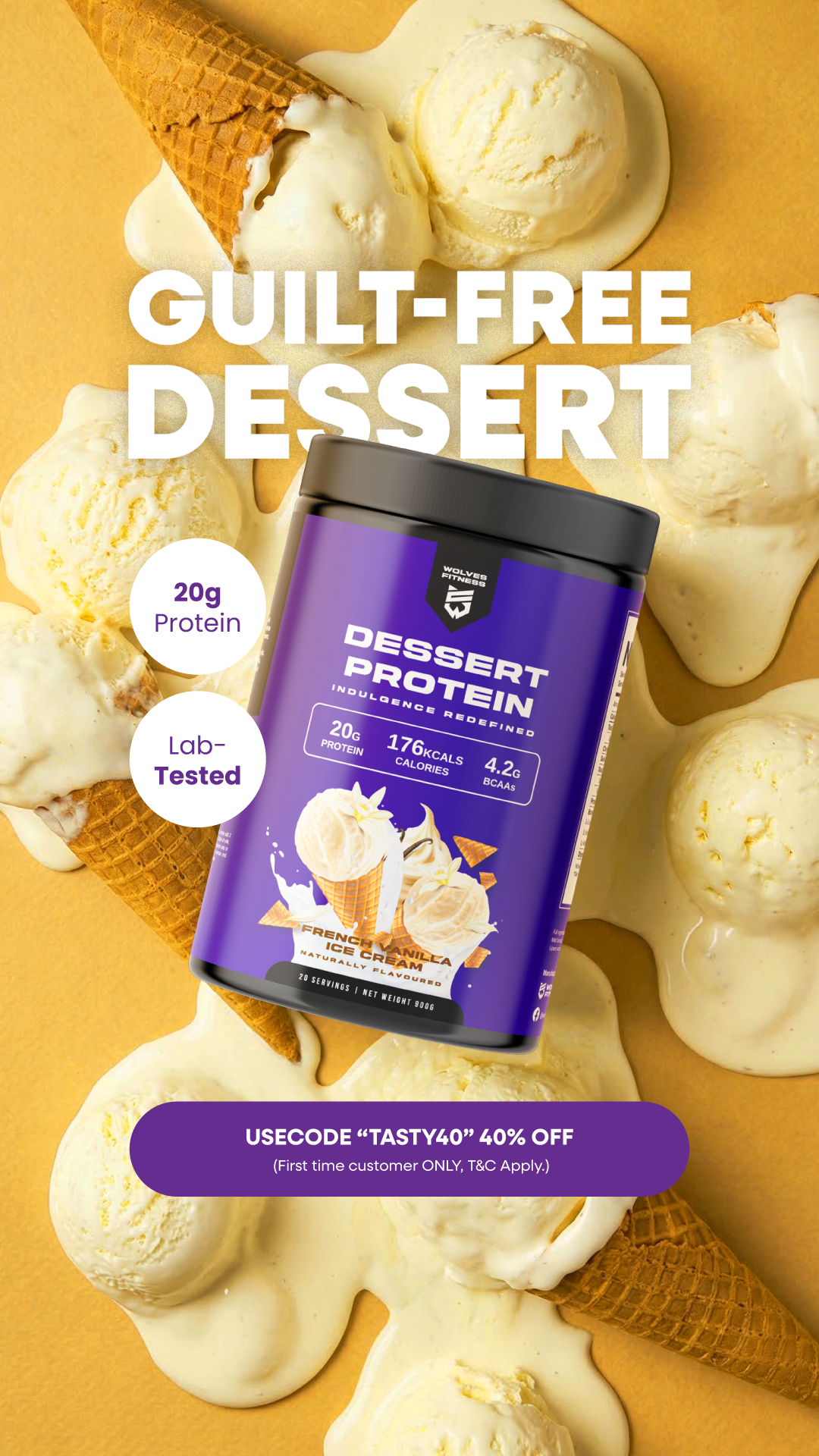 Wolves Fitness Facebook ad