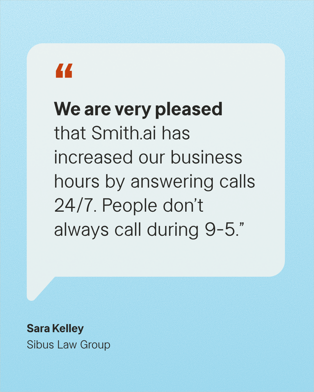 Smith.ai Receptionists Facebook ad
