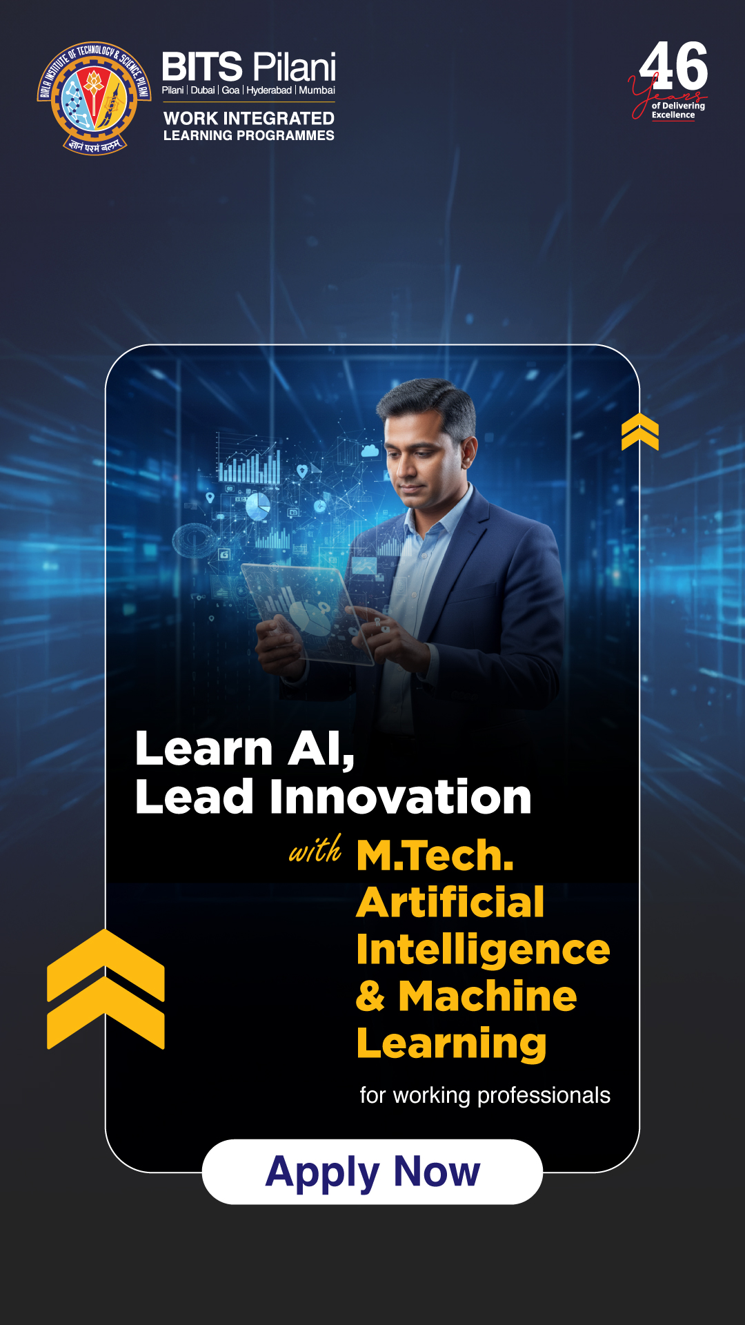 BITS Pilani Work Integrated Learning Programmes Facebook ad