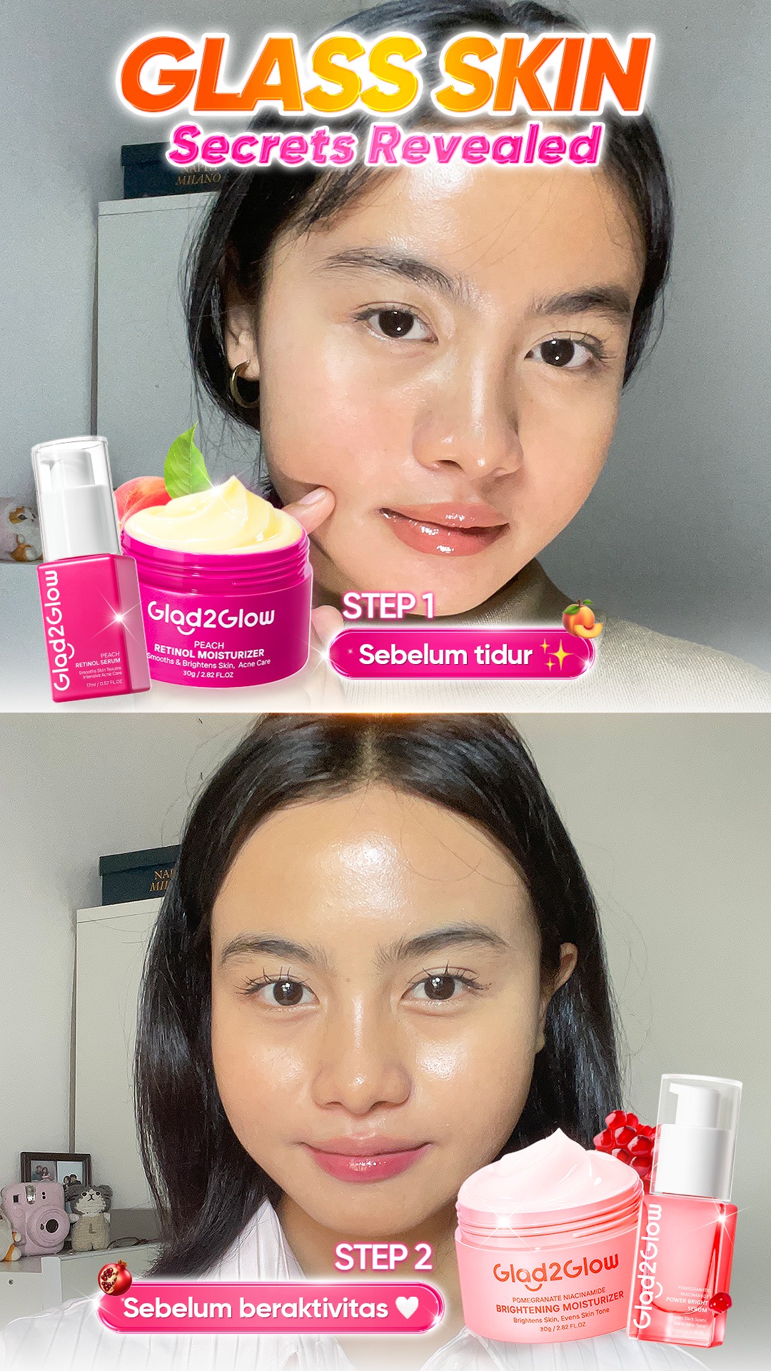 Glad2Glow-indo Facebook ad