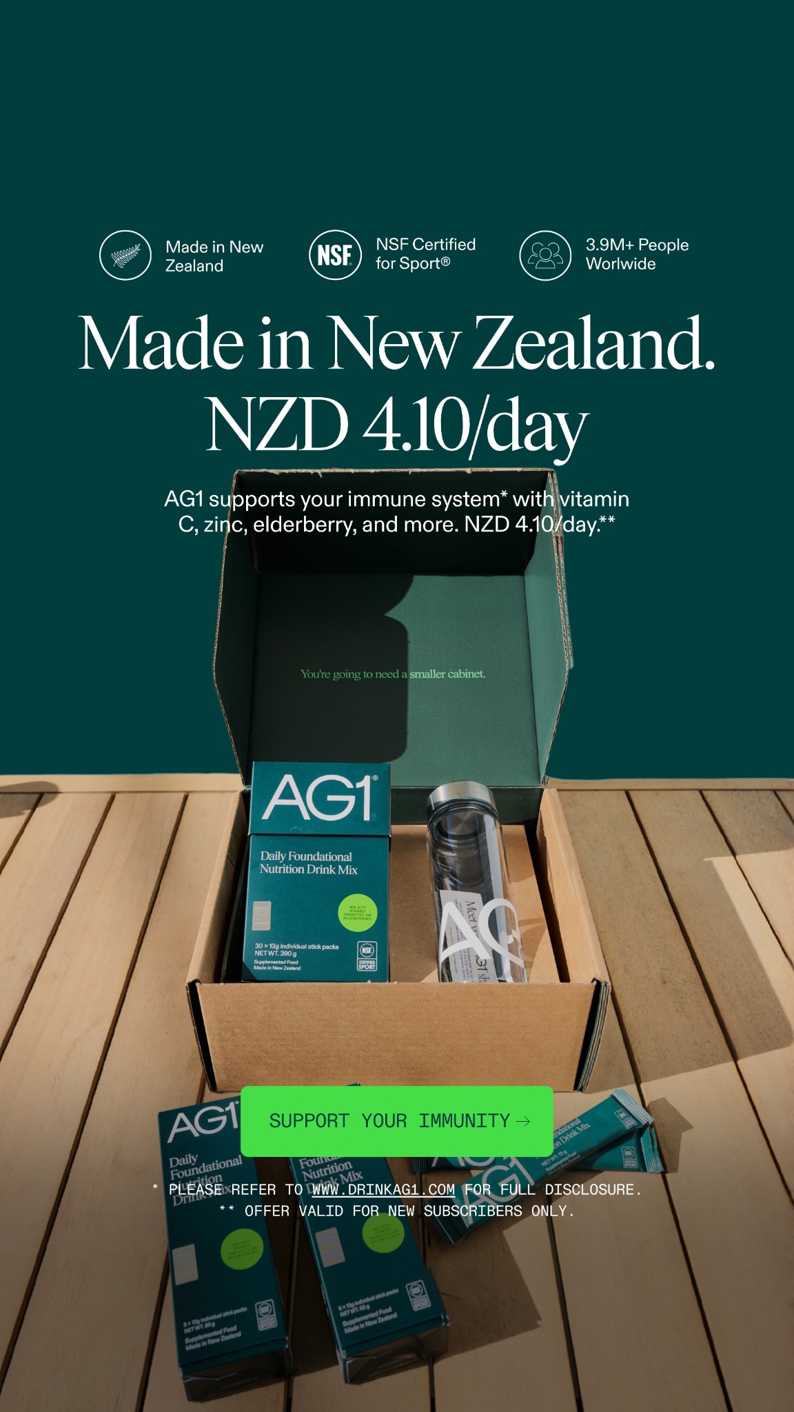 AG1 by Athletic Greens Facebook ad