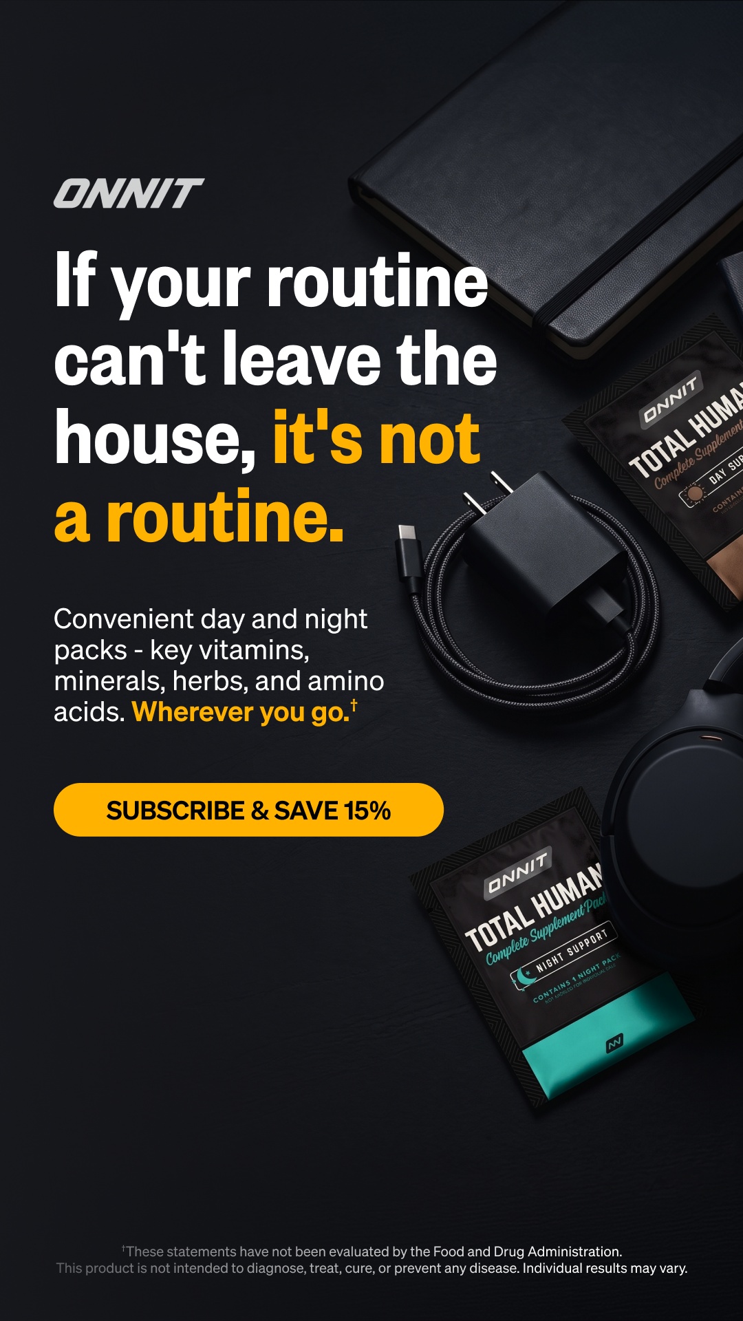 Onnit Facebook ad