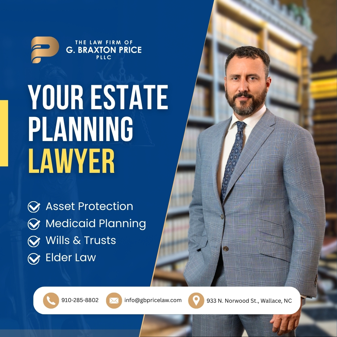 The Law Firm of G. Braxton Price, PLLC Facebook ad from Mar 10, 2026