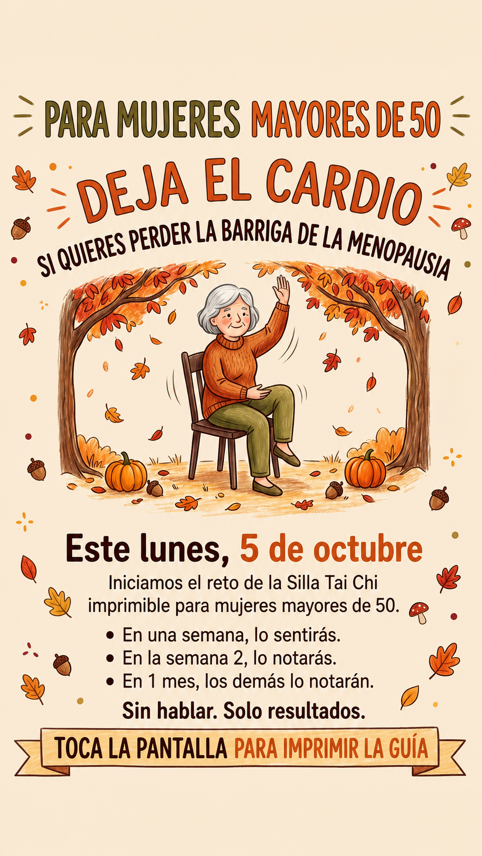 Lori Fitness Facebook ad: ¡Siéntete más fuerte, con más energía y activa…