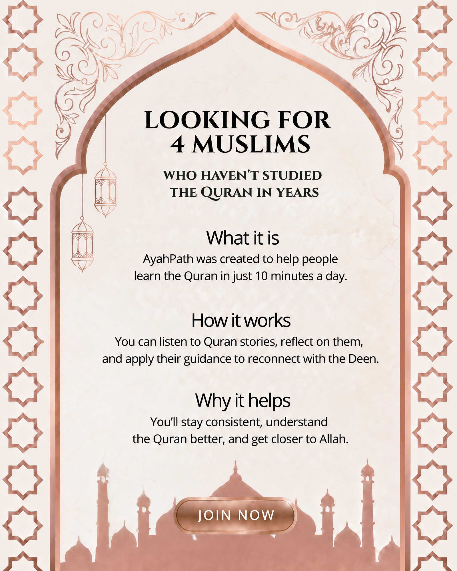 Imam Advice Daily Facebook ad
