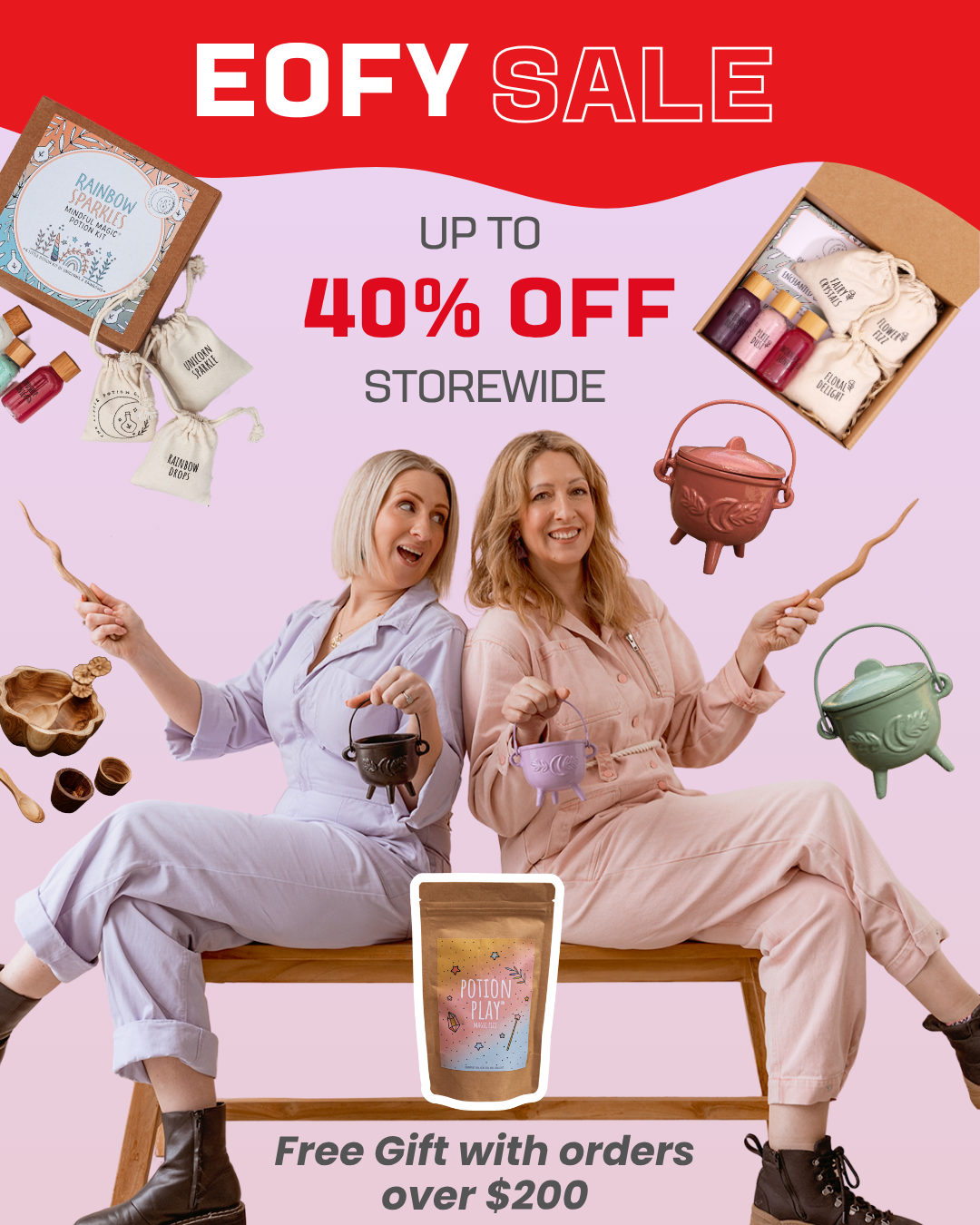The Little Potion Co Facebook ad