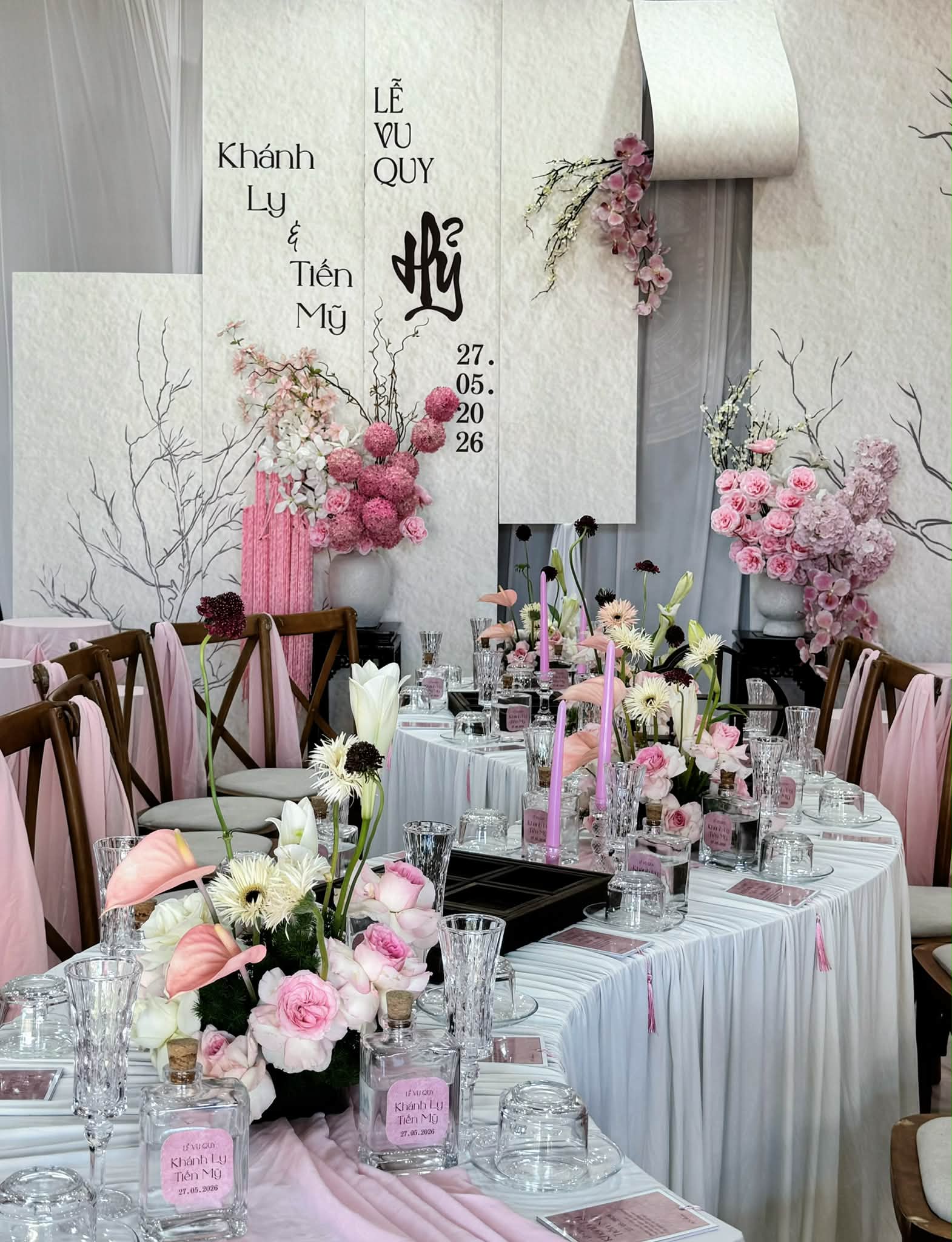 DIรN Wedding Decor Baฤแปn Facebook ad: Ly and My