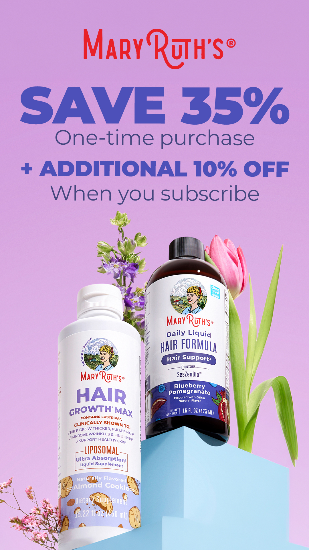 MaryRuth's Facebook ad