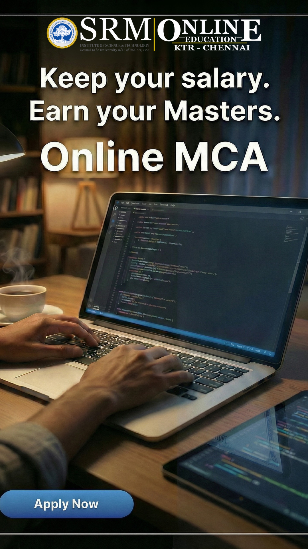 SRM Online Education Facebook ad