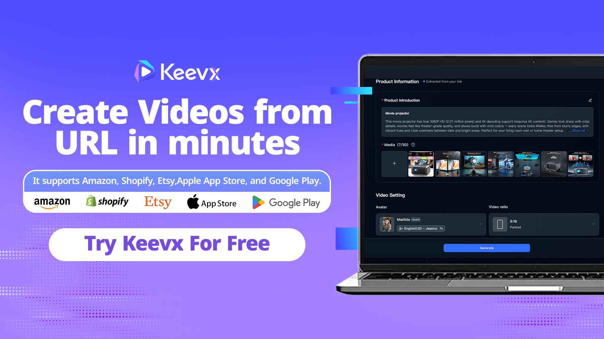 Keevx Facebook ad from Dec 28, 2025