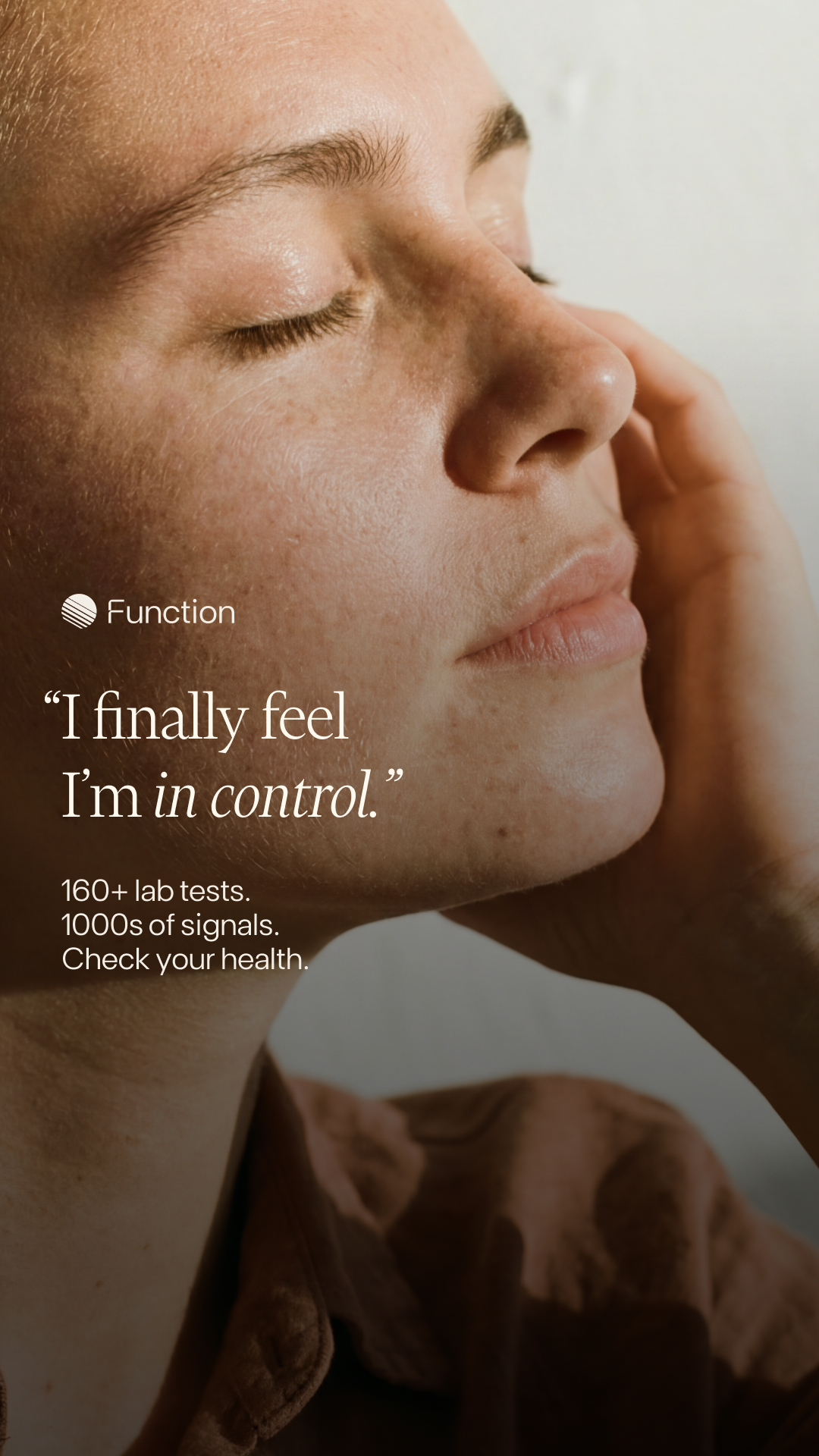 Function Health Facebook ad
