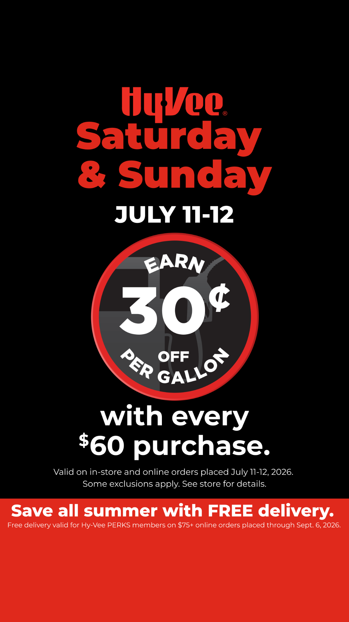 Hy-Vee Facebook ad