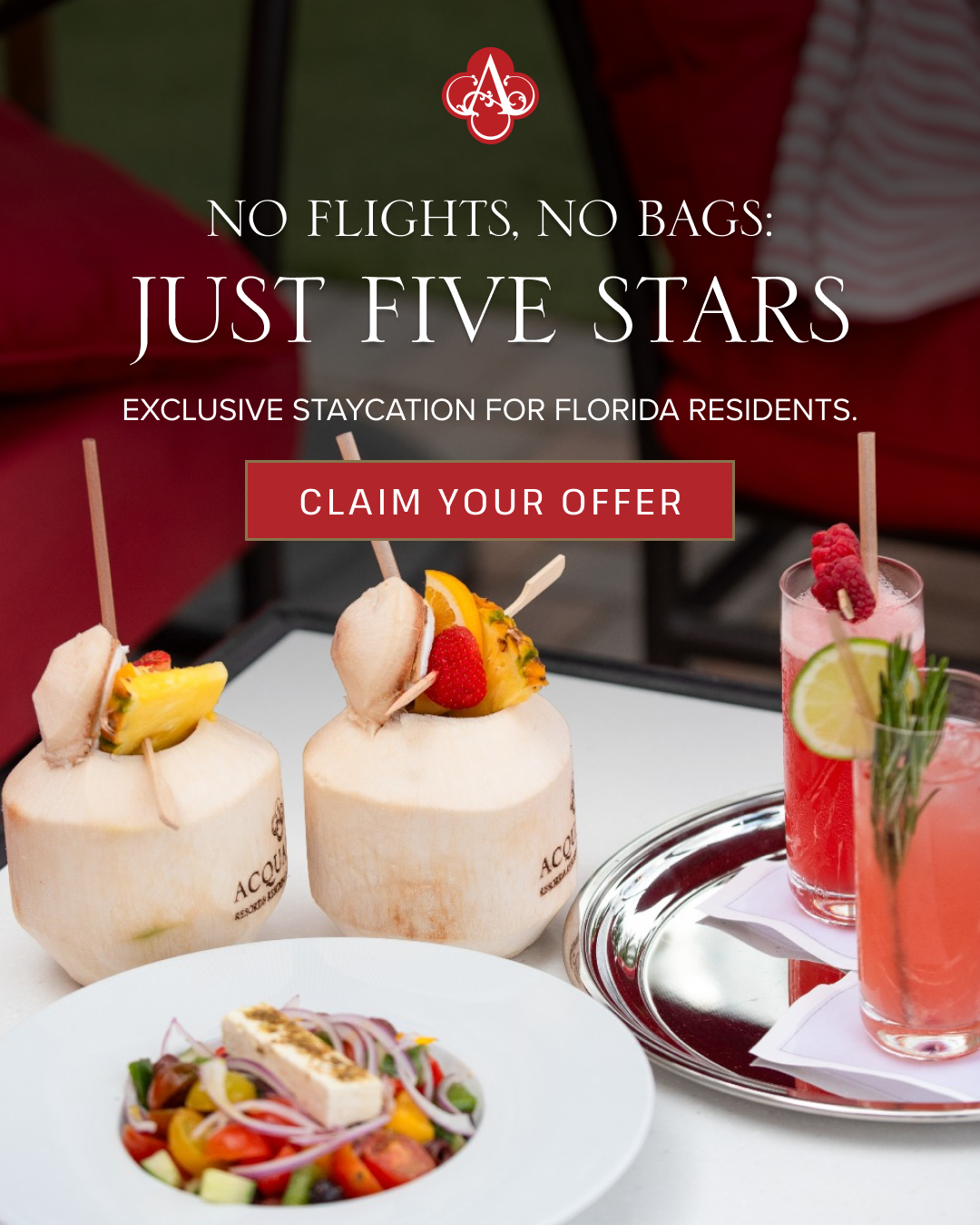 Acqualina Resort & Residences Facebook ad from Jun 1, 2026