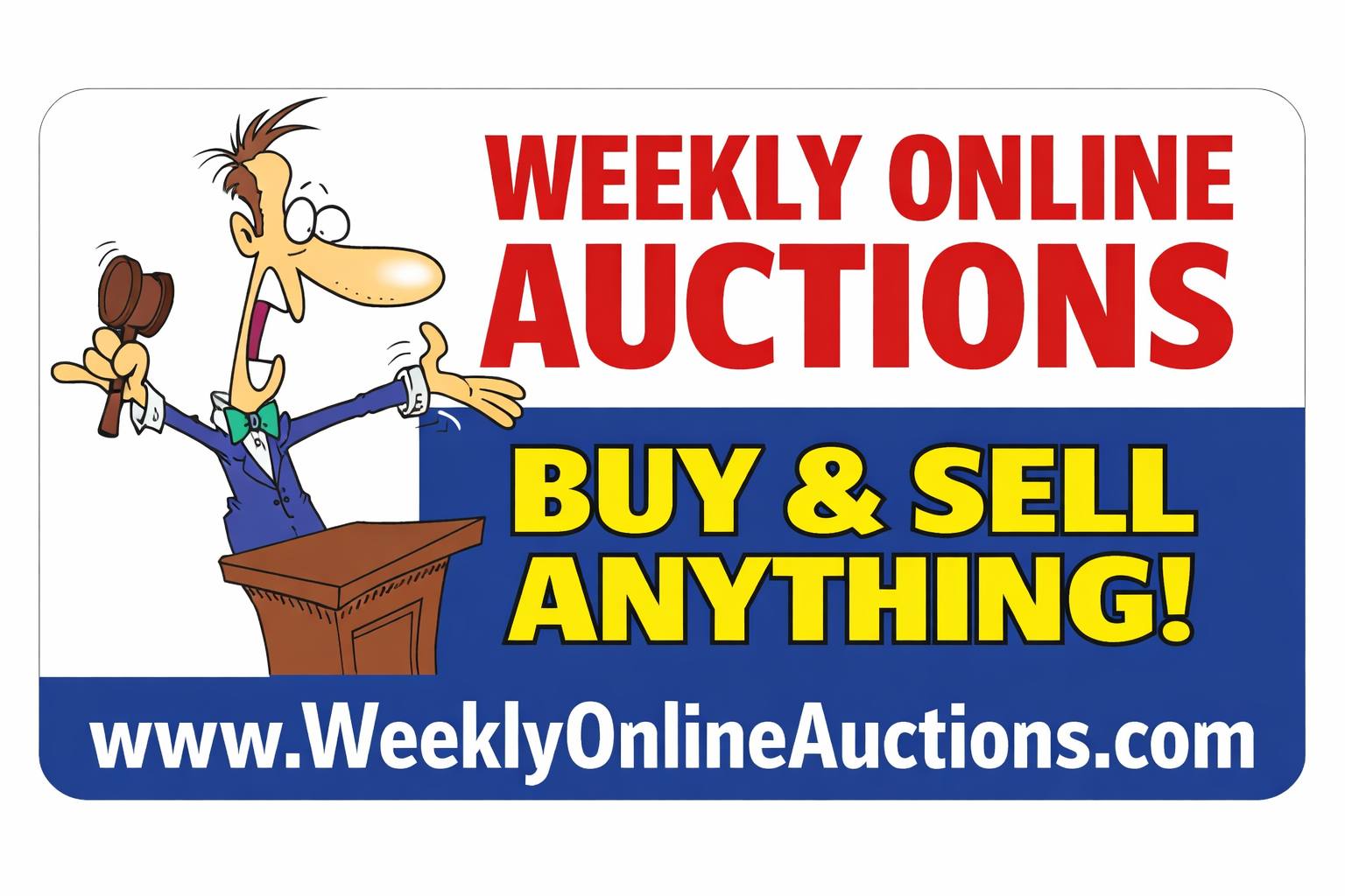 Rob The Auctioneer Facebook ad