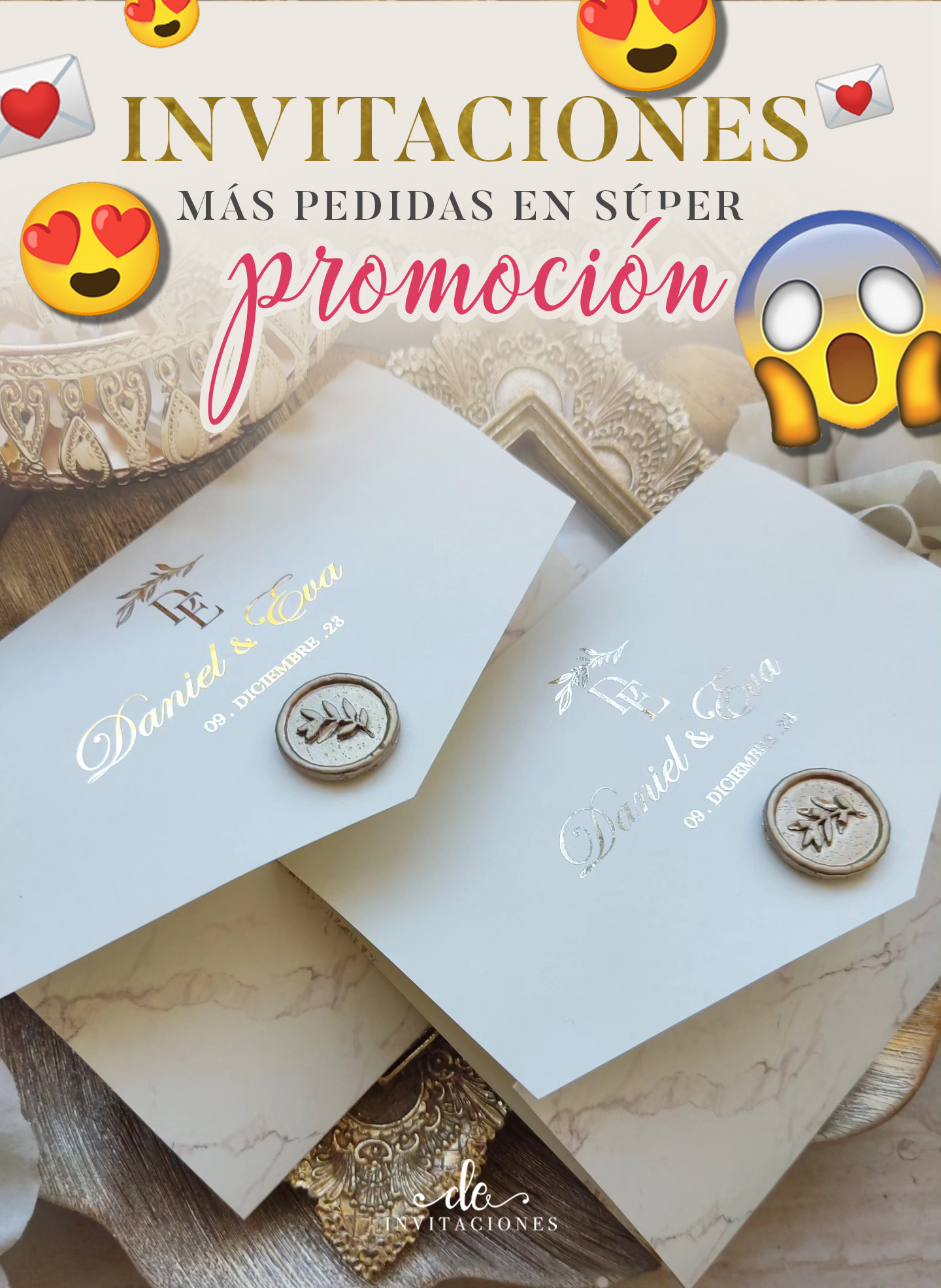 De Invitaciones Facebook ad: Invitaciones lindísimas y modernas