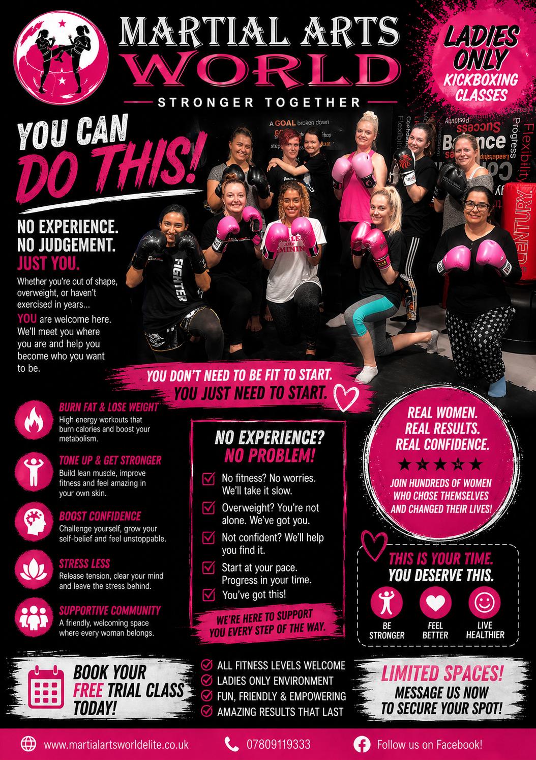 Martial Arts World Facebook ad