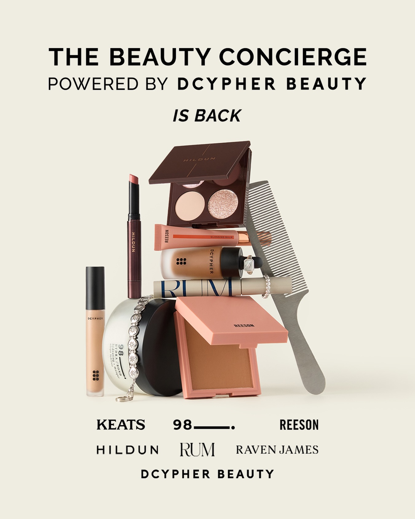 Dcypher Facebook ad: Makeup literally made for you Official: TikTok, Instagram…