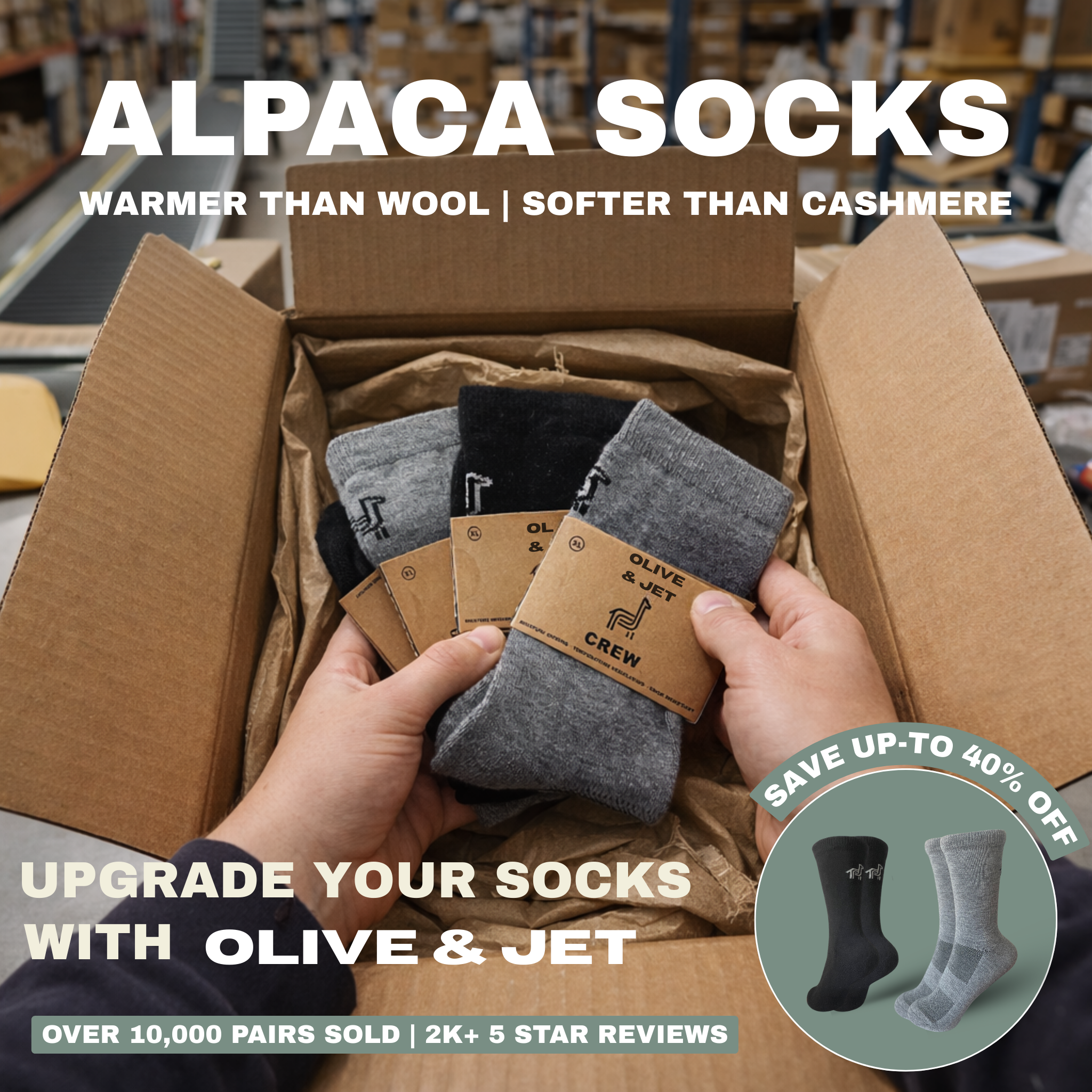 Olive & Jet Facebook ad