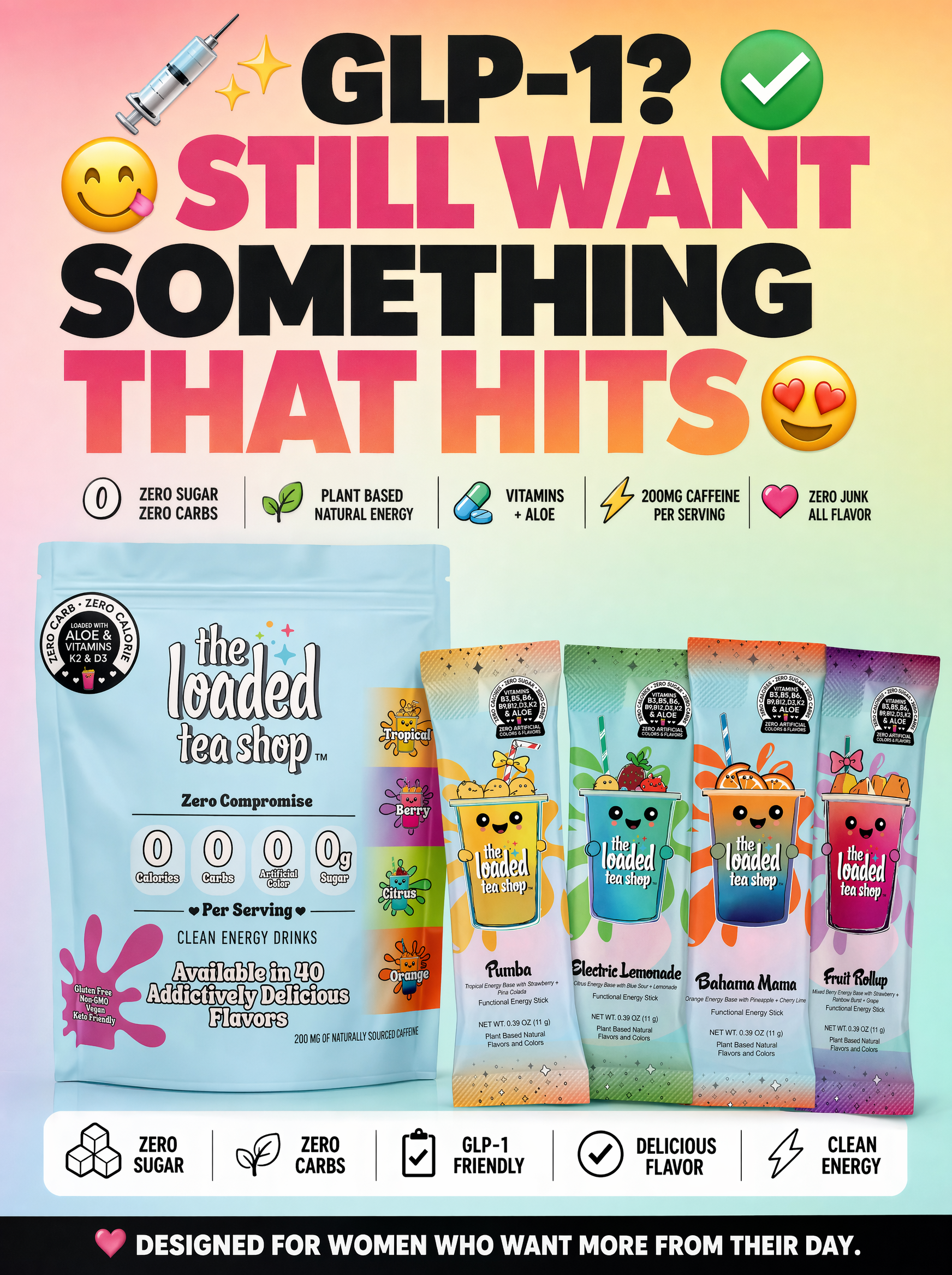 The Loaded Tea Shop Facebook ad