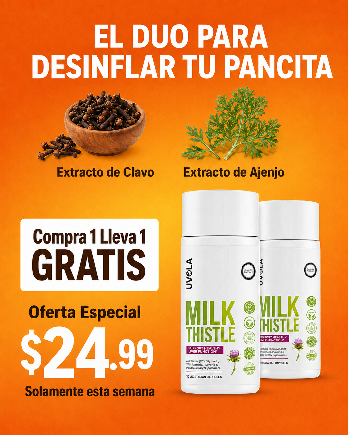 Remedios Naturales 365 Facebook ad: Despierta el verdadero potencial de tu cuerpo
