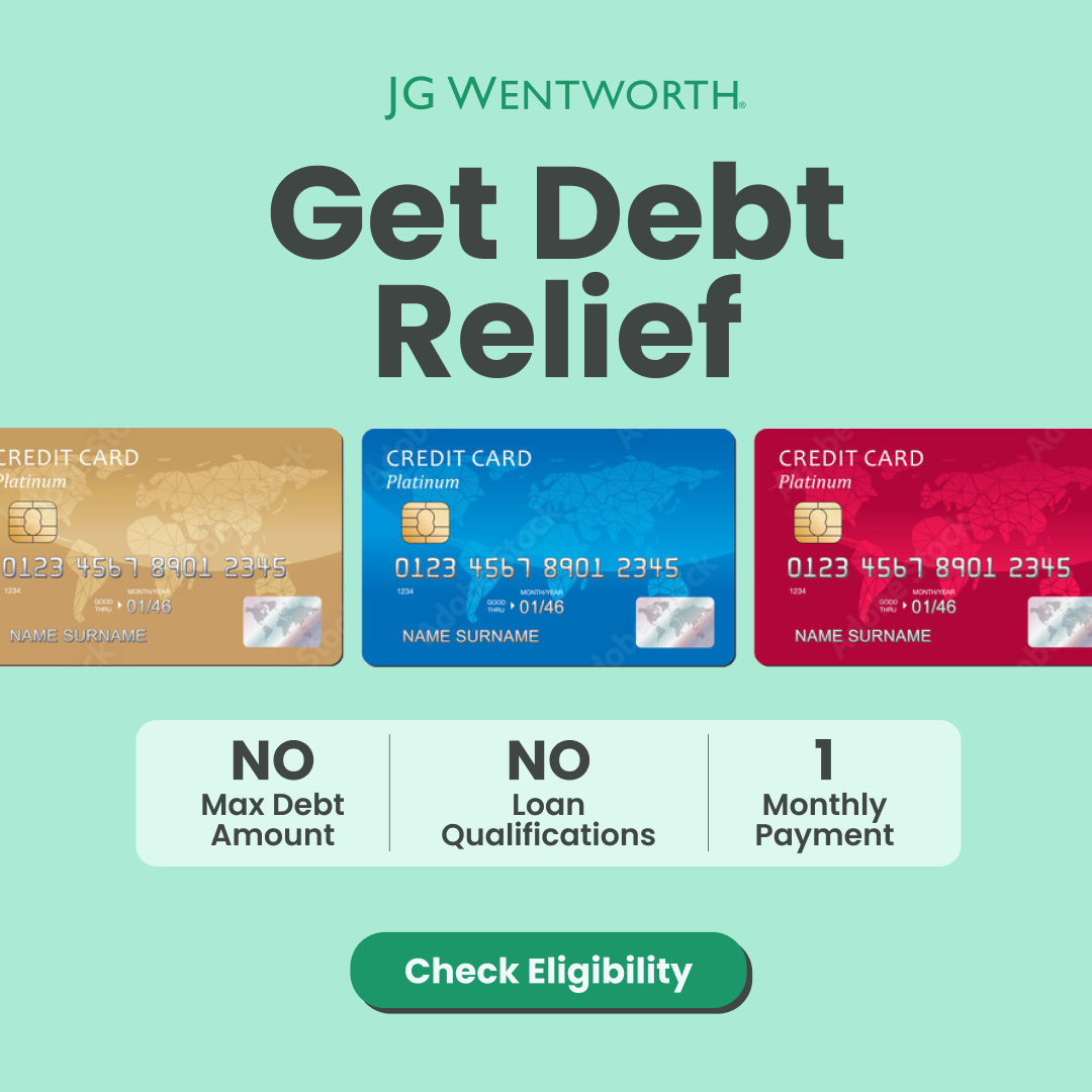 JG Wentworth Facebook ad