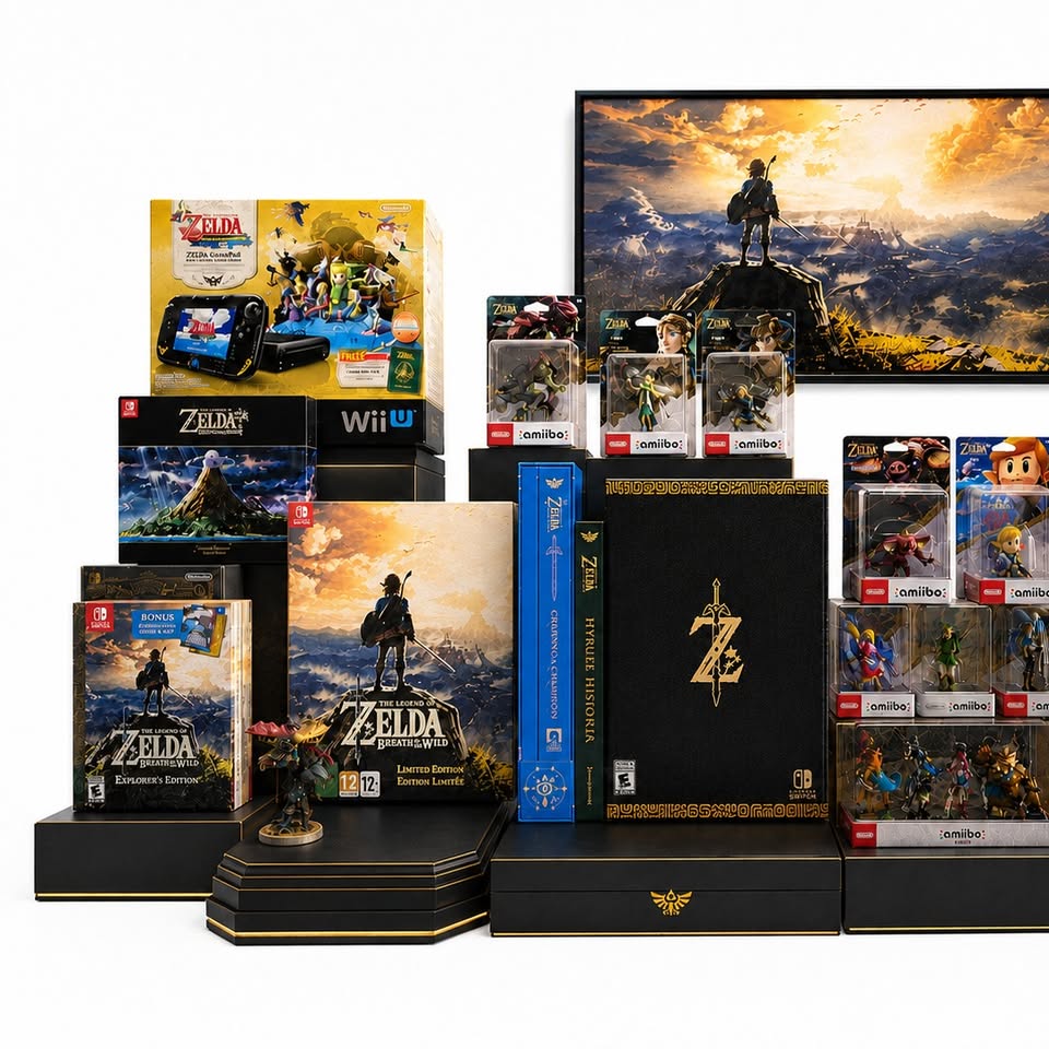 Jhonny Huayhua Facebook ad: THE LEGEND OF ZELDA MEGA COLECCIÓN EN VENTA