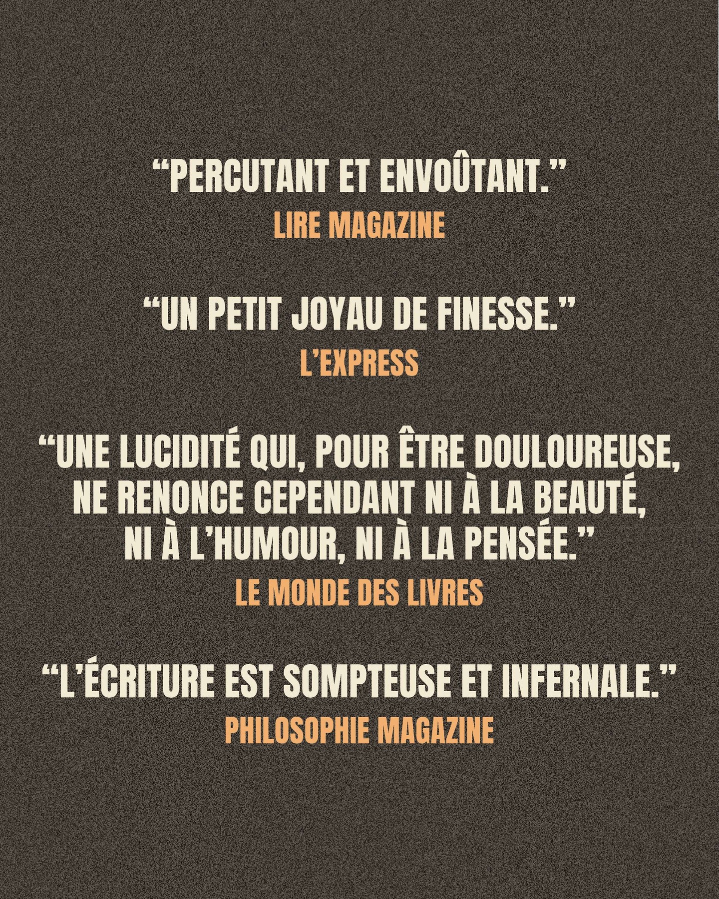 Actes Sud Facebook ad: **Très brève théorie de l'enfer**, le nouveau roman…