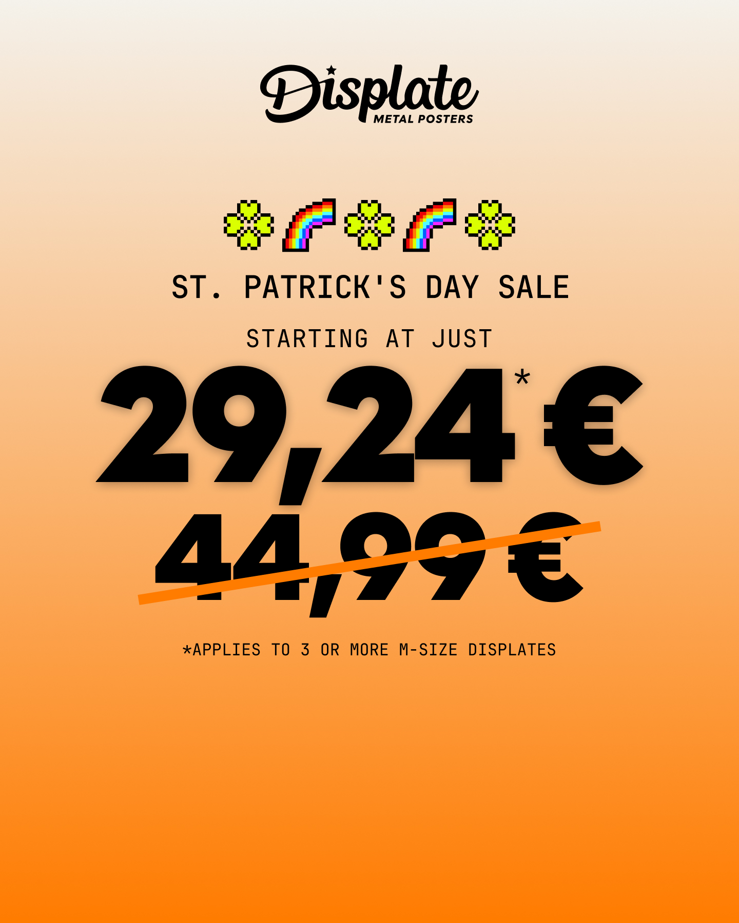 Displate Facebook ad