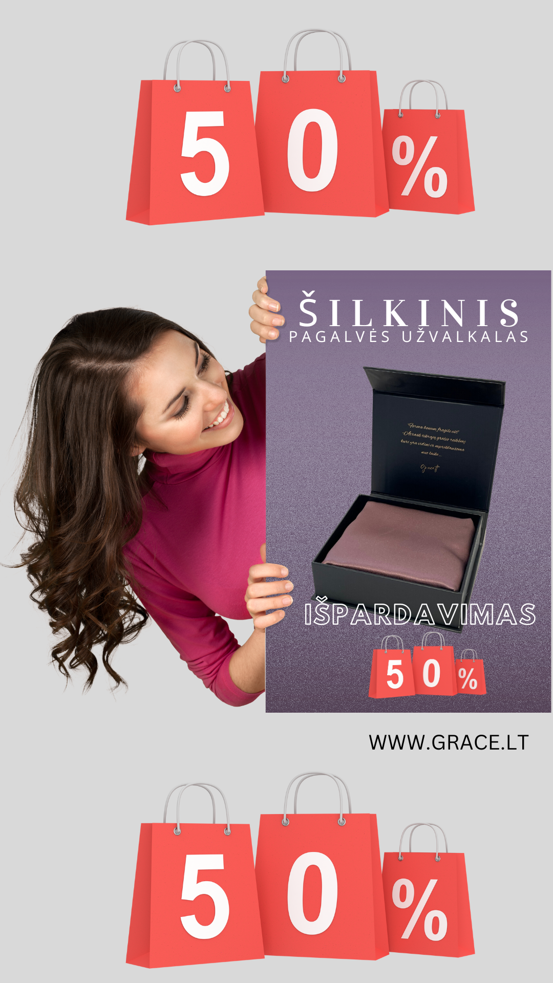 Grace.lt Facebook ad
