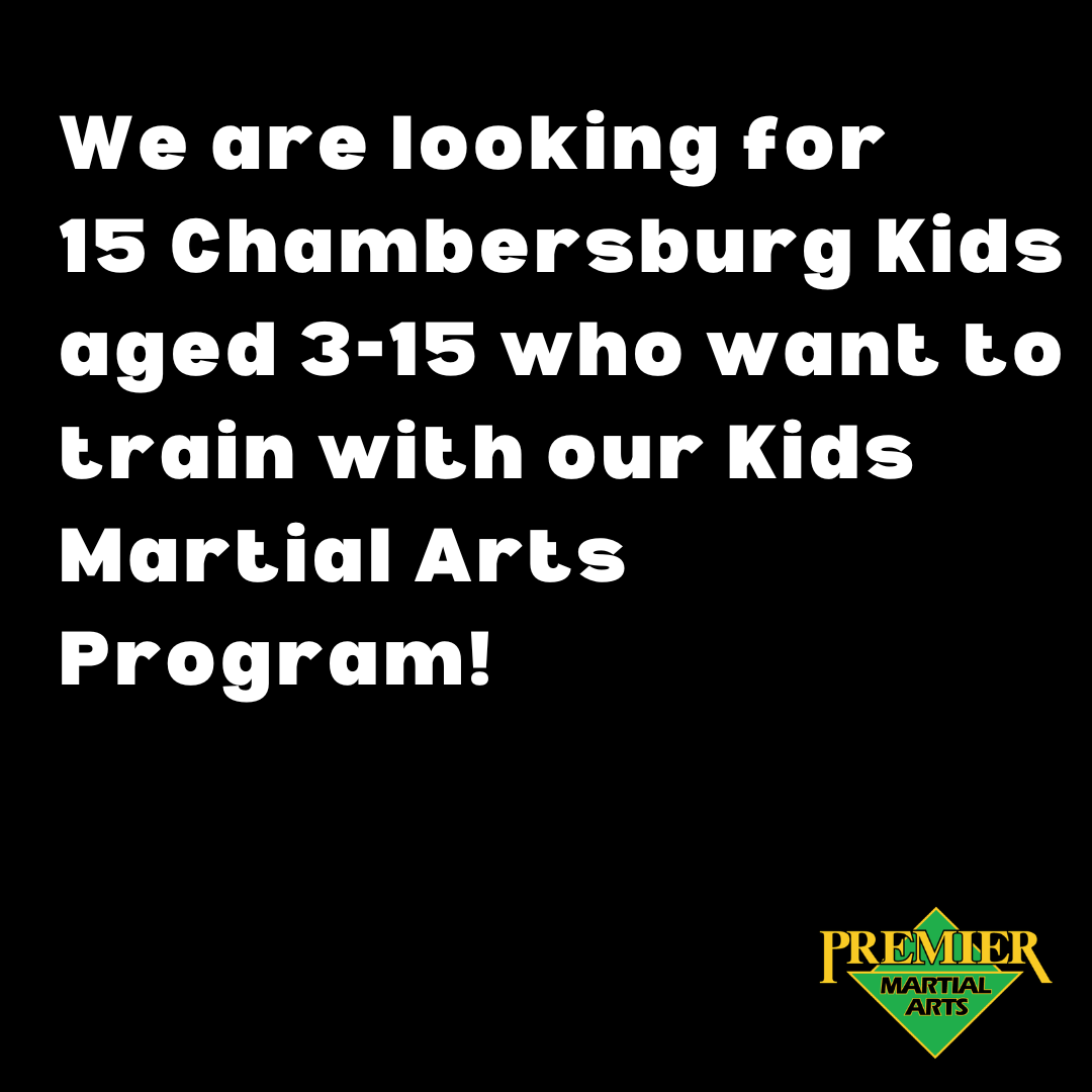 Premier Martial Arts Chambersburg Facebook ad
