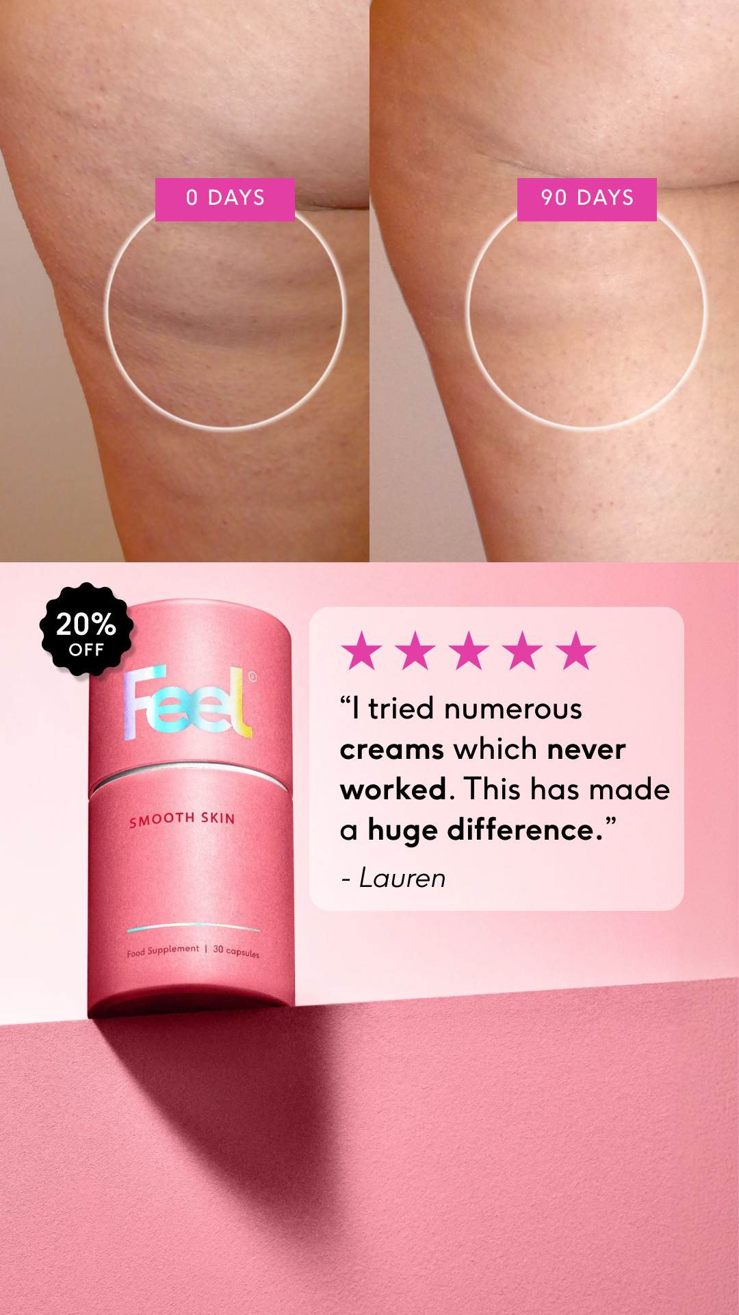 Feel Facebook ad