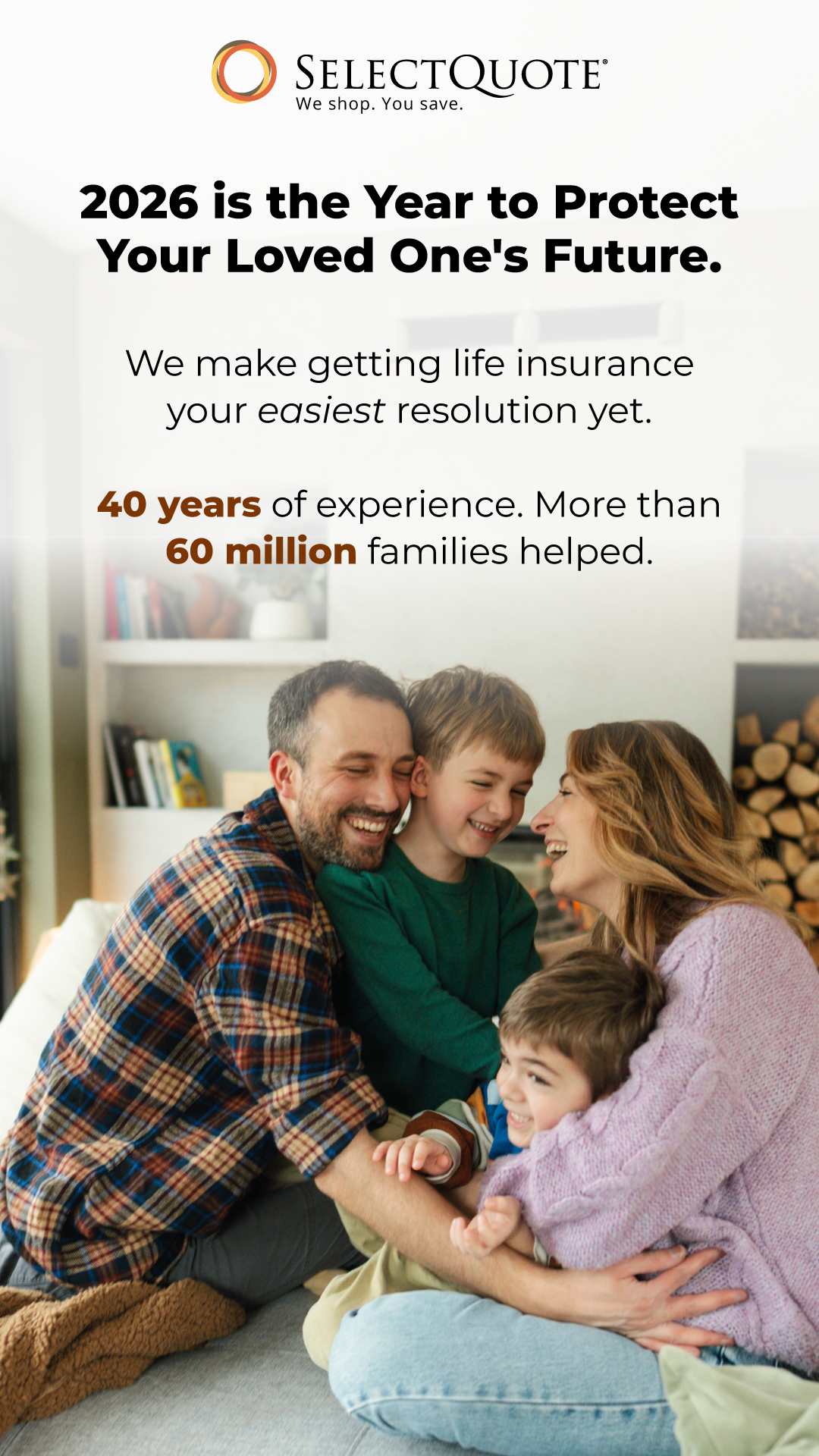 SelectQuote Insurance Services Facebook ad