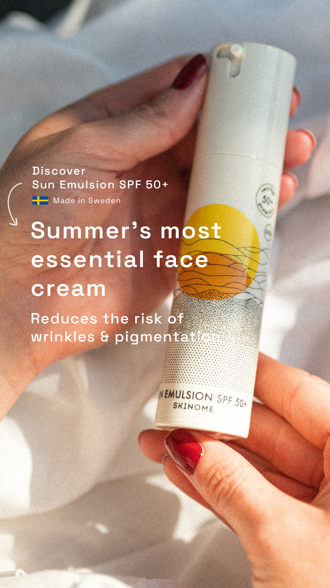 Skinome Facebook ad