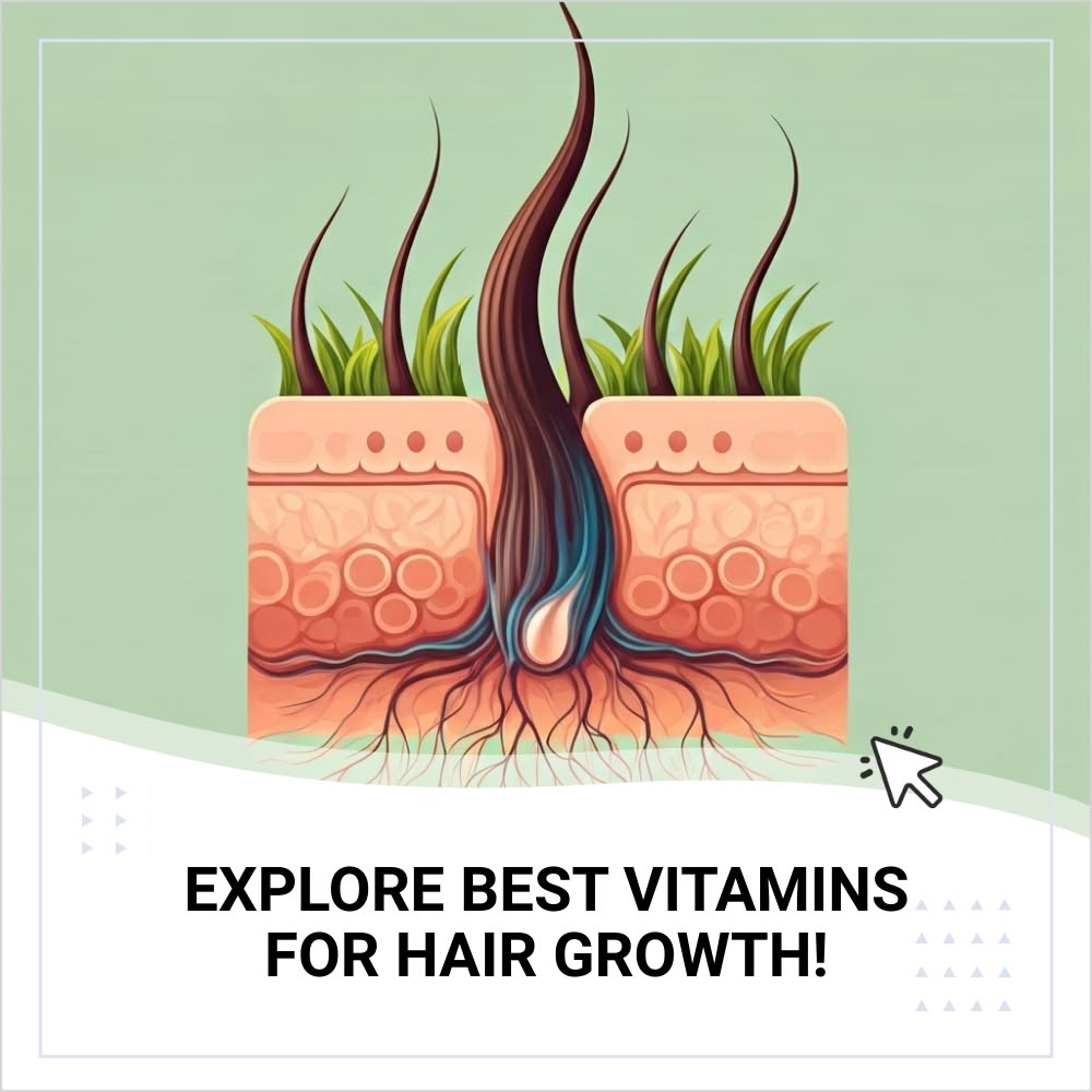 Insights Villa Trends Facebook ad: Hair Growth Vitamins To Buy.