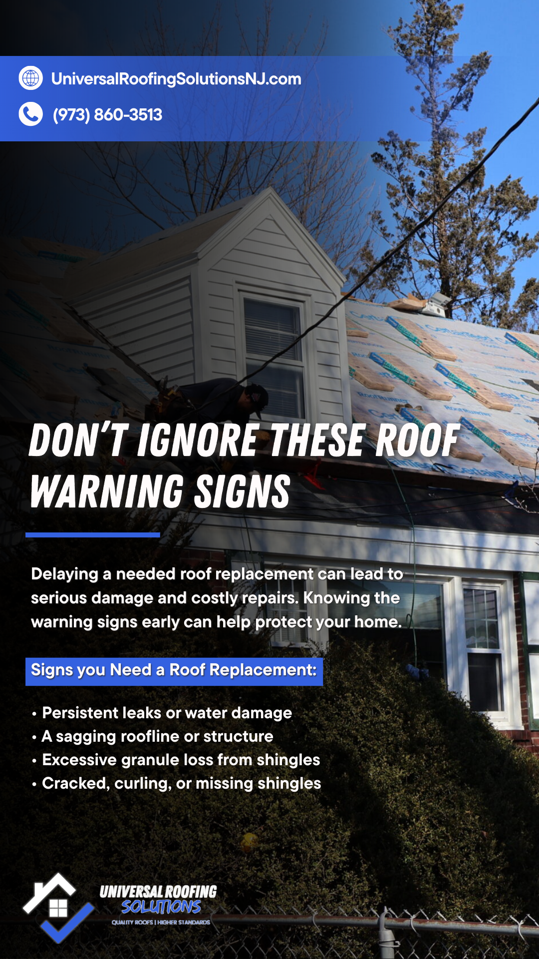 Universal Roofing Solutions Facebook ad