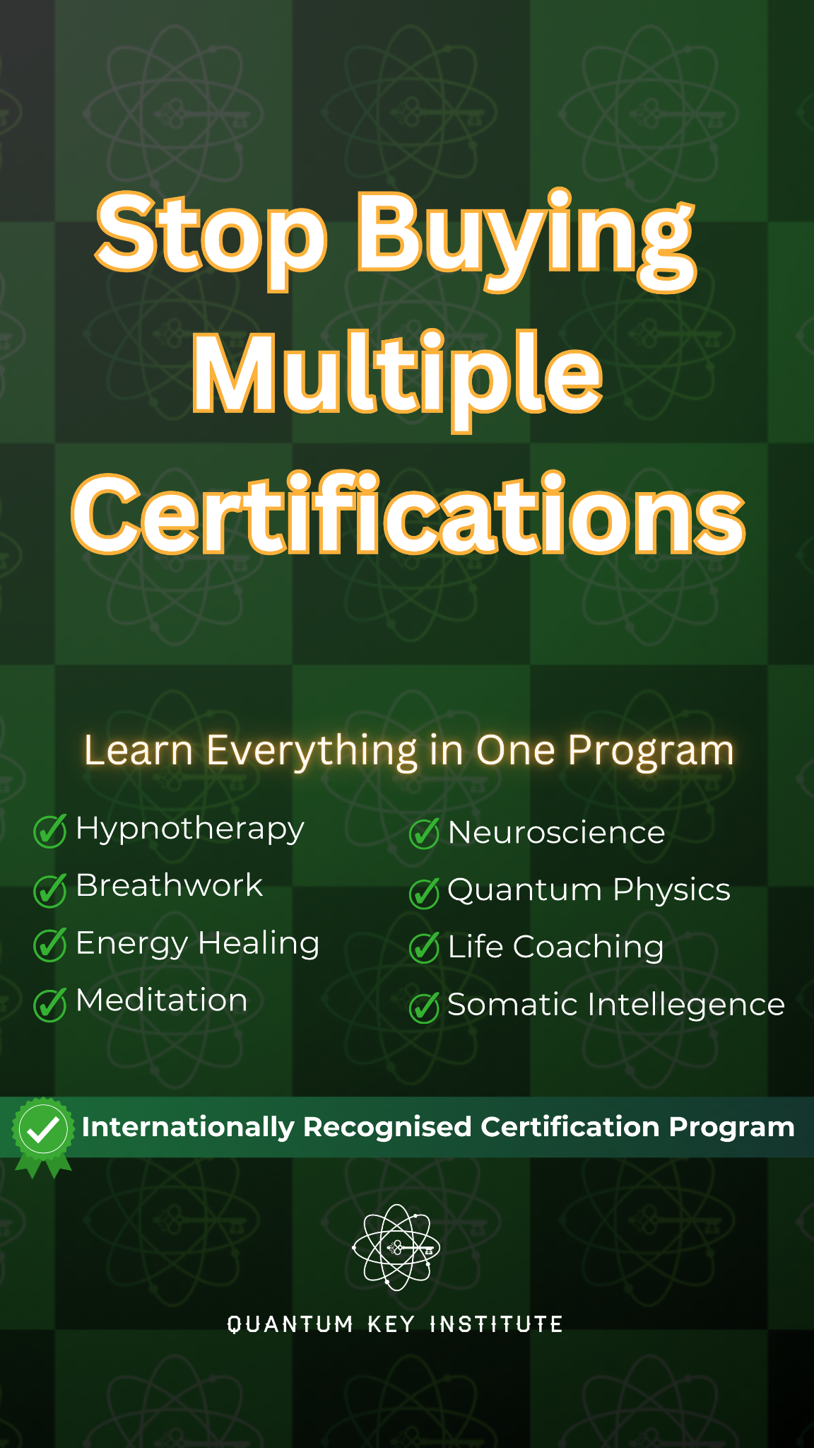 Quantum Key Institute Facebook ad