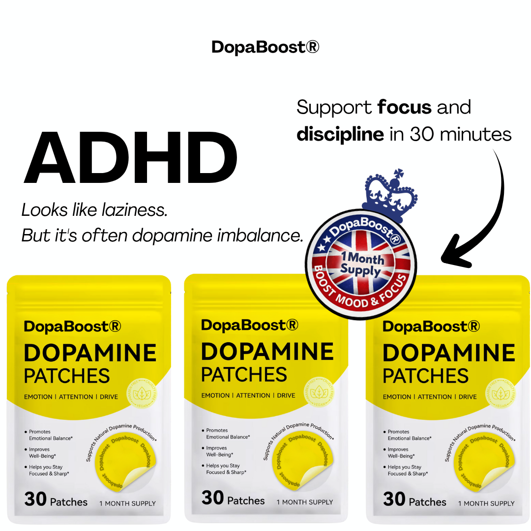 DopaBoost Facebook ad: Support Your ADHD Brain