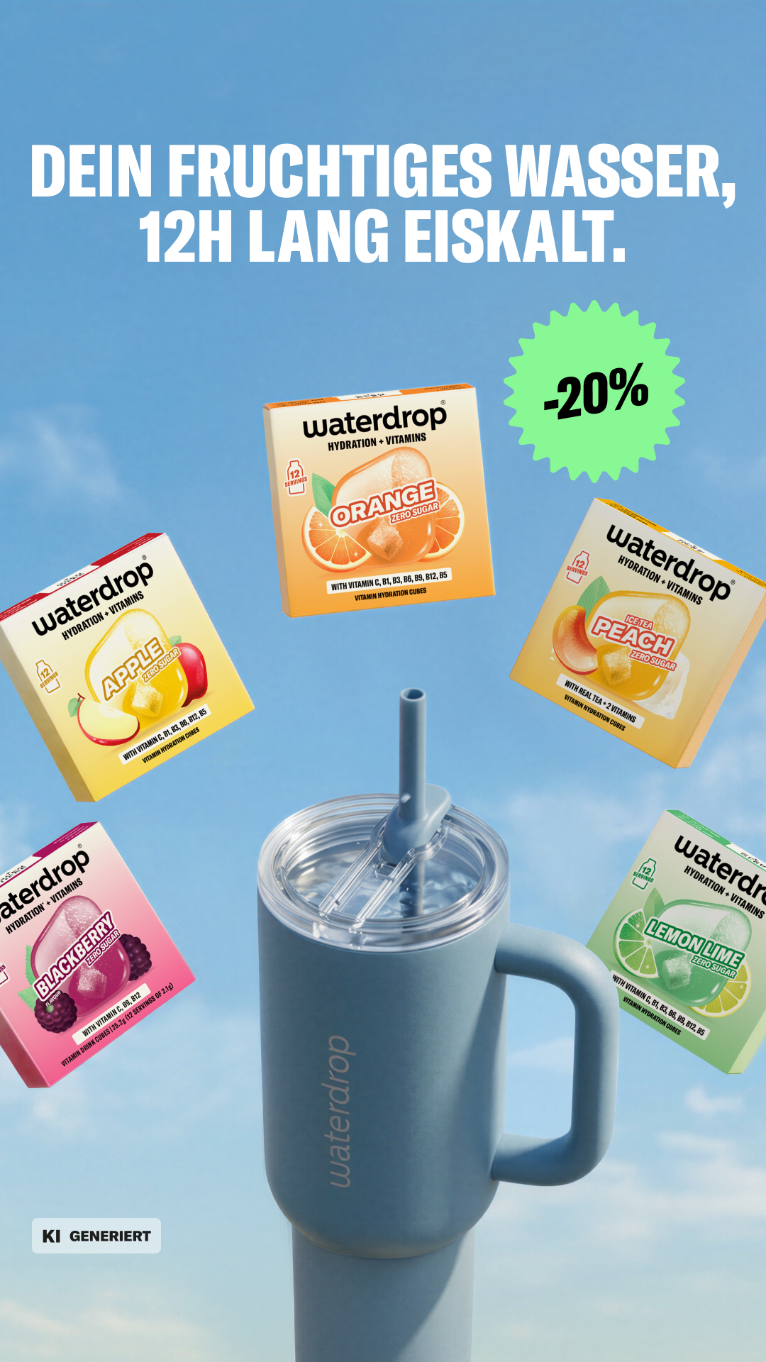 waterdrop Facebook ad